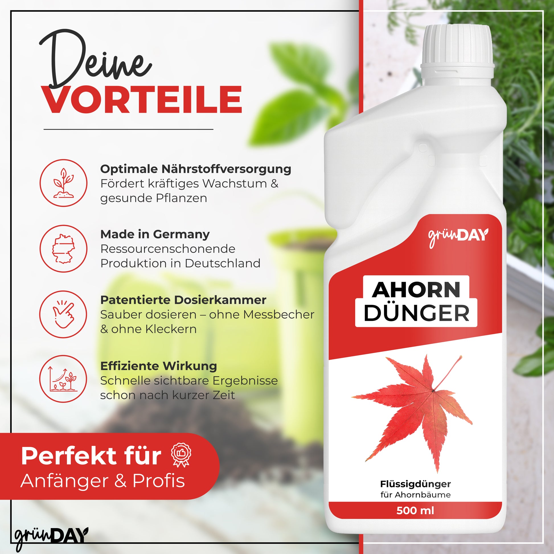 Ahorn-Flüssigdünger 500 ml