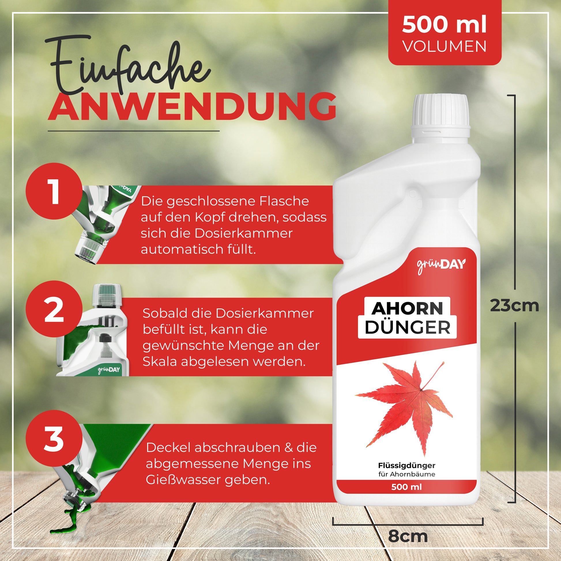 Ahorn-Flüssigdünger 500 ml