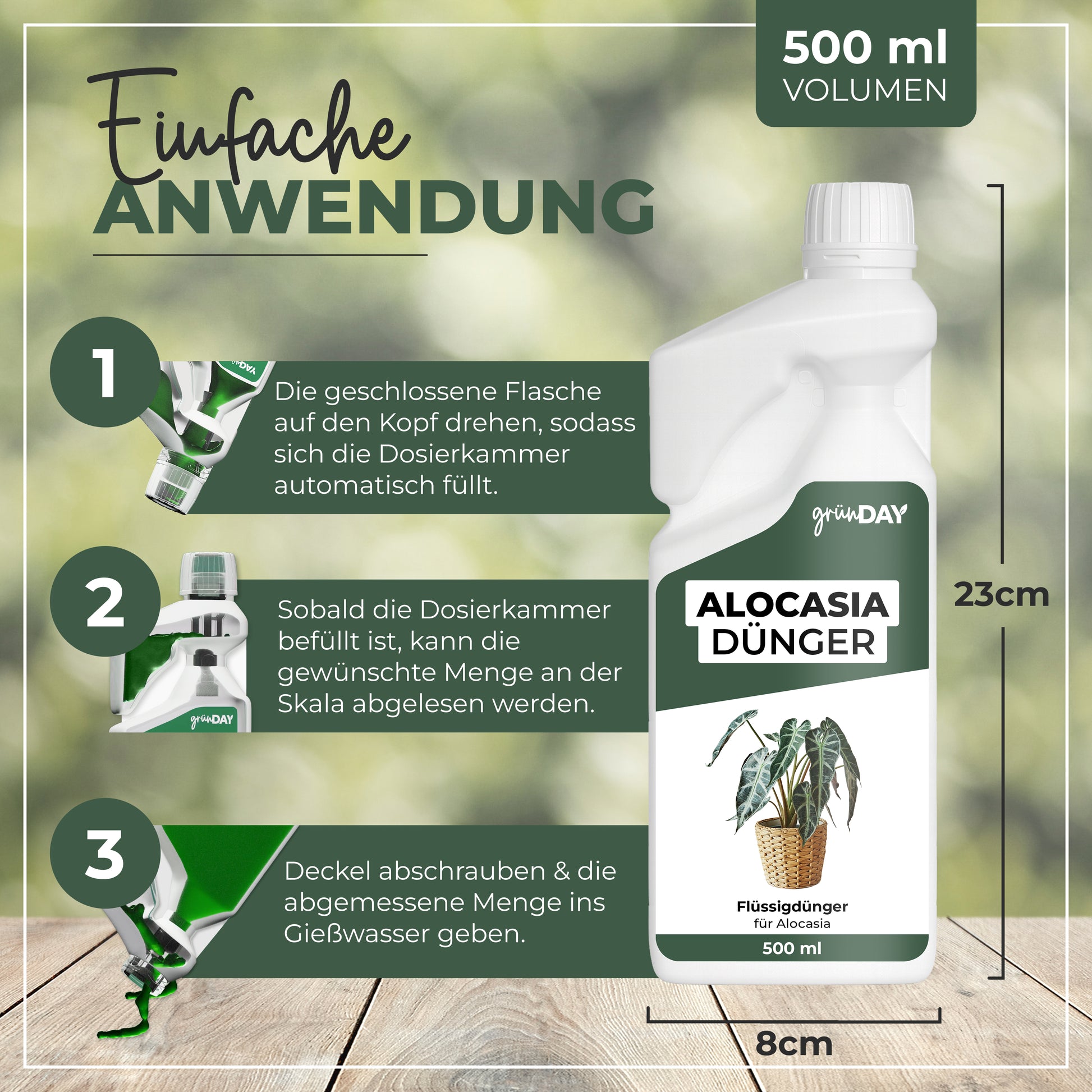 Gründay Alocasiadünger – Produktansicht 3