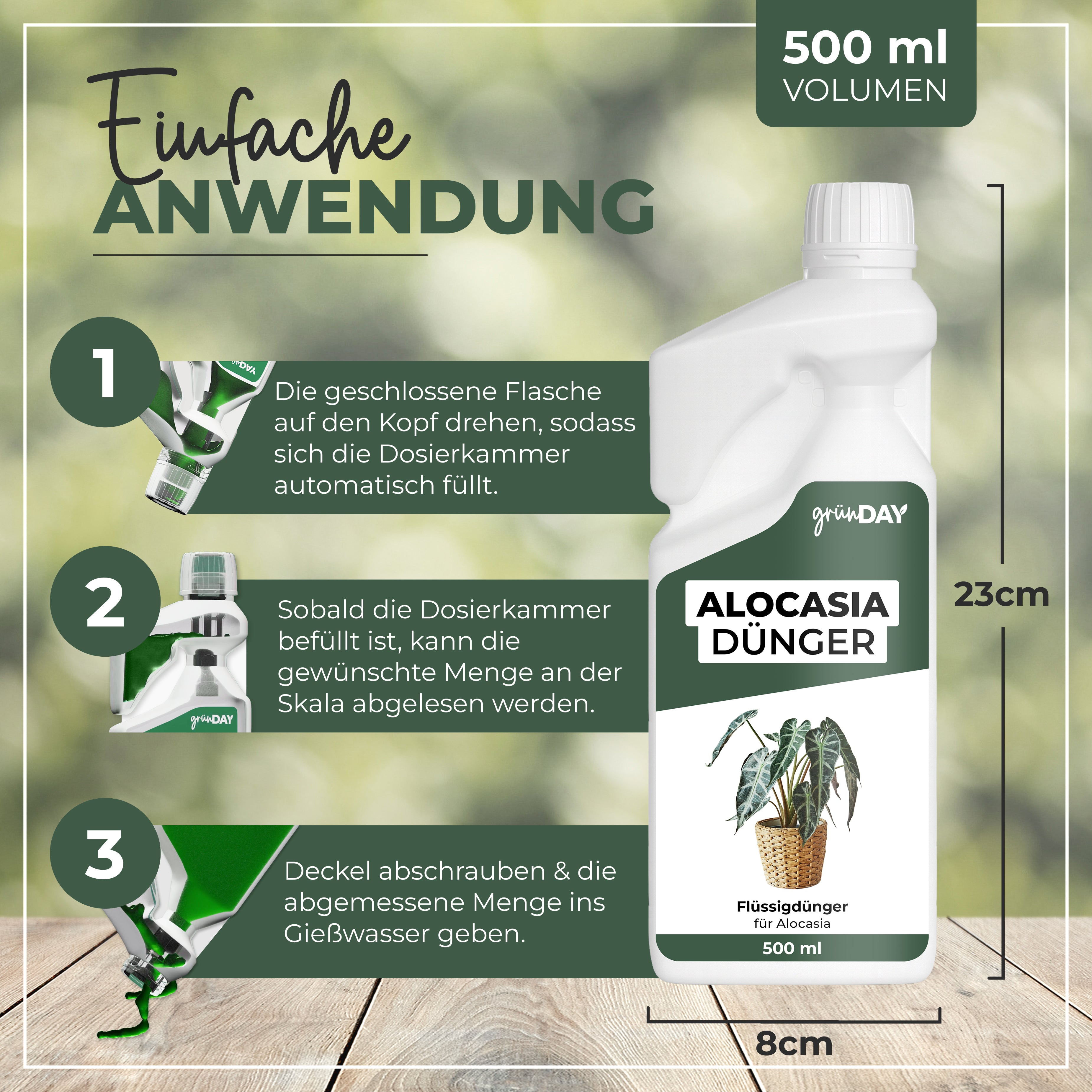 Gründay Alocasiadünger – Produktansicht 3
