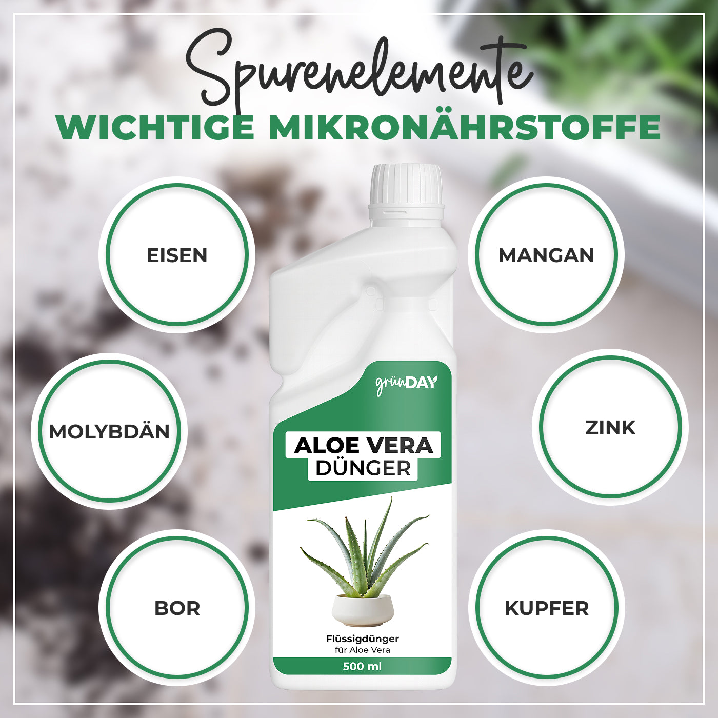 Gründay Aloe Vera  Dünger – Produktansicht 5