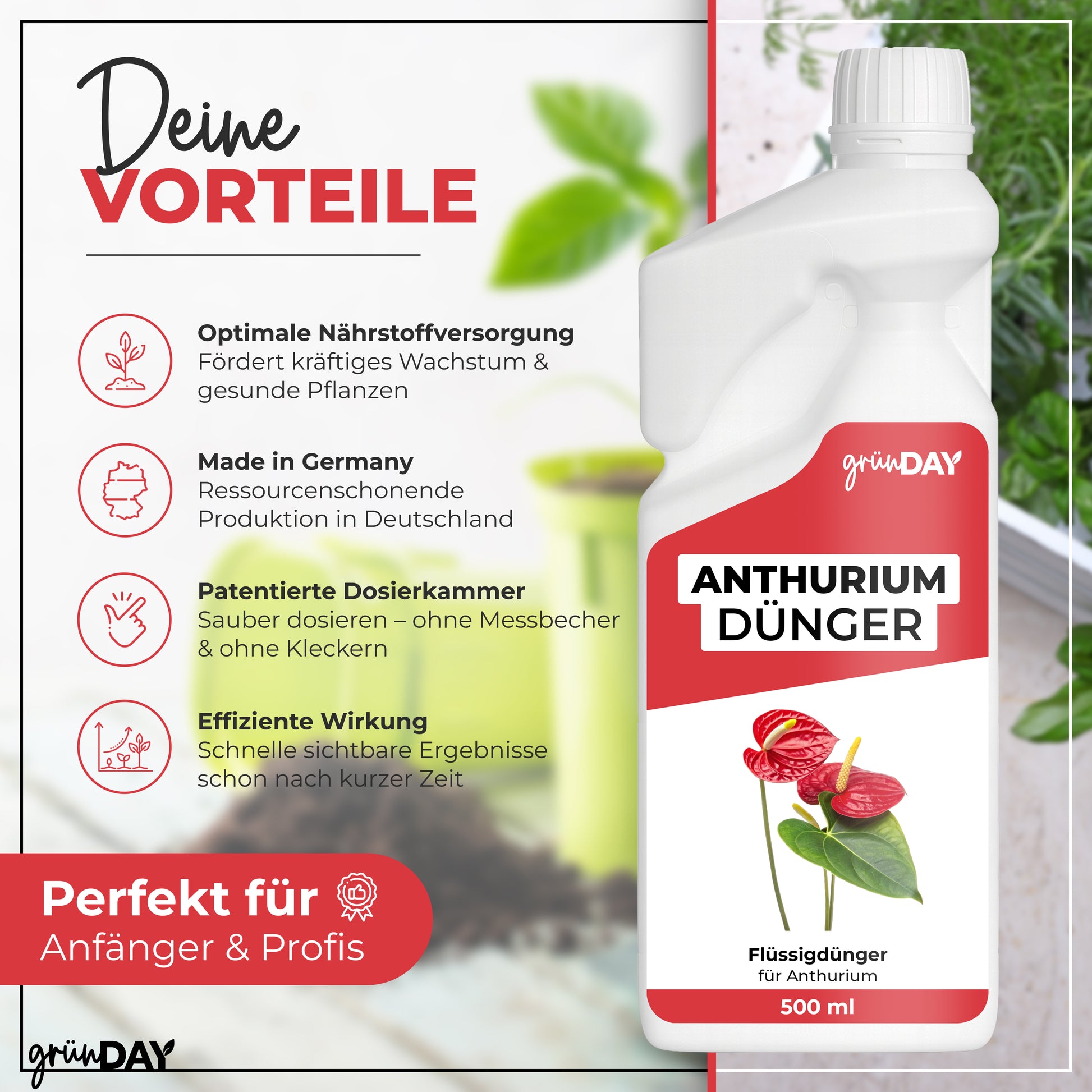 Gründay Anthurium Dünger – Produktansicht 2