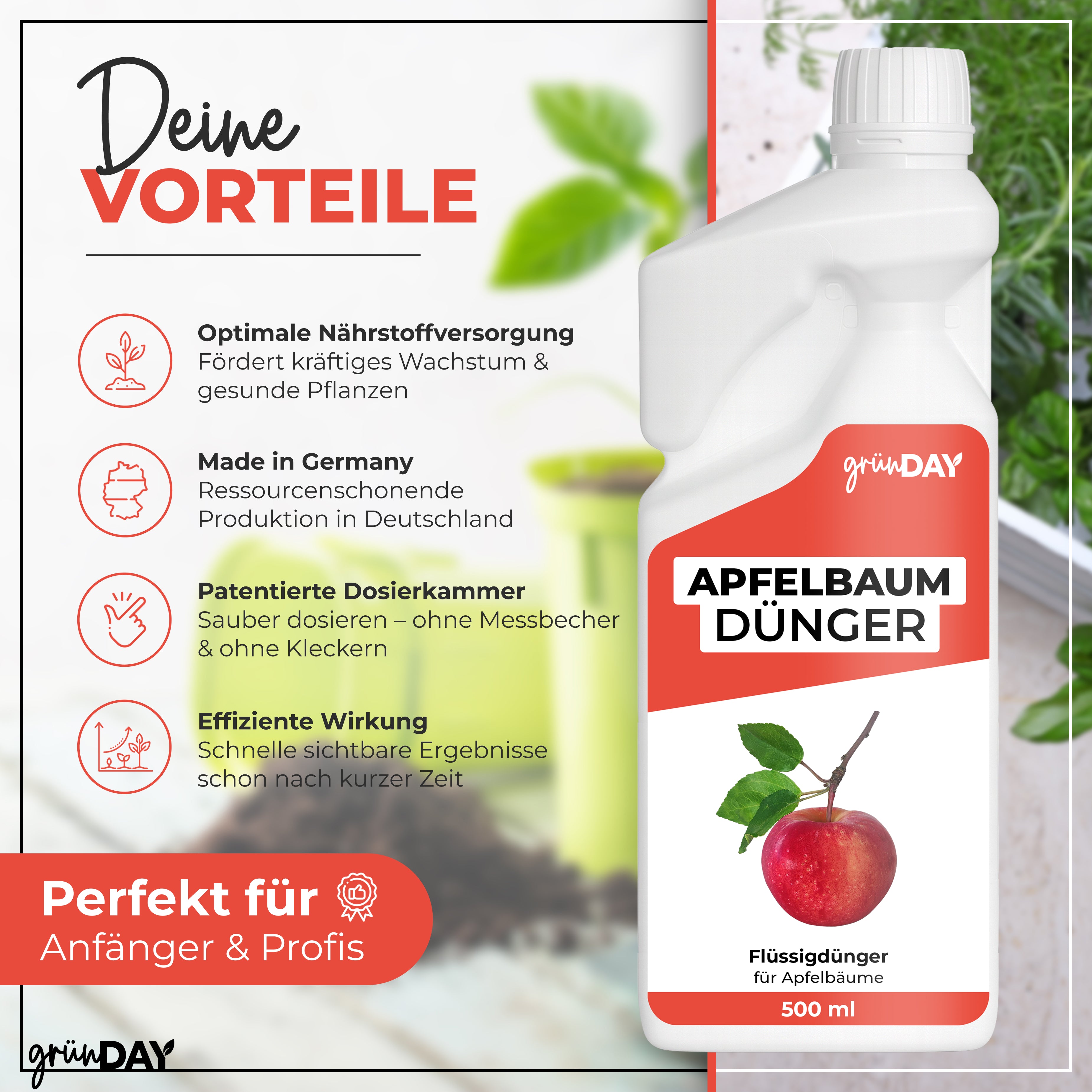 Gründay Apfelbaum-Dünger – Produktansicht 2