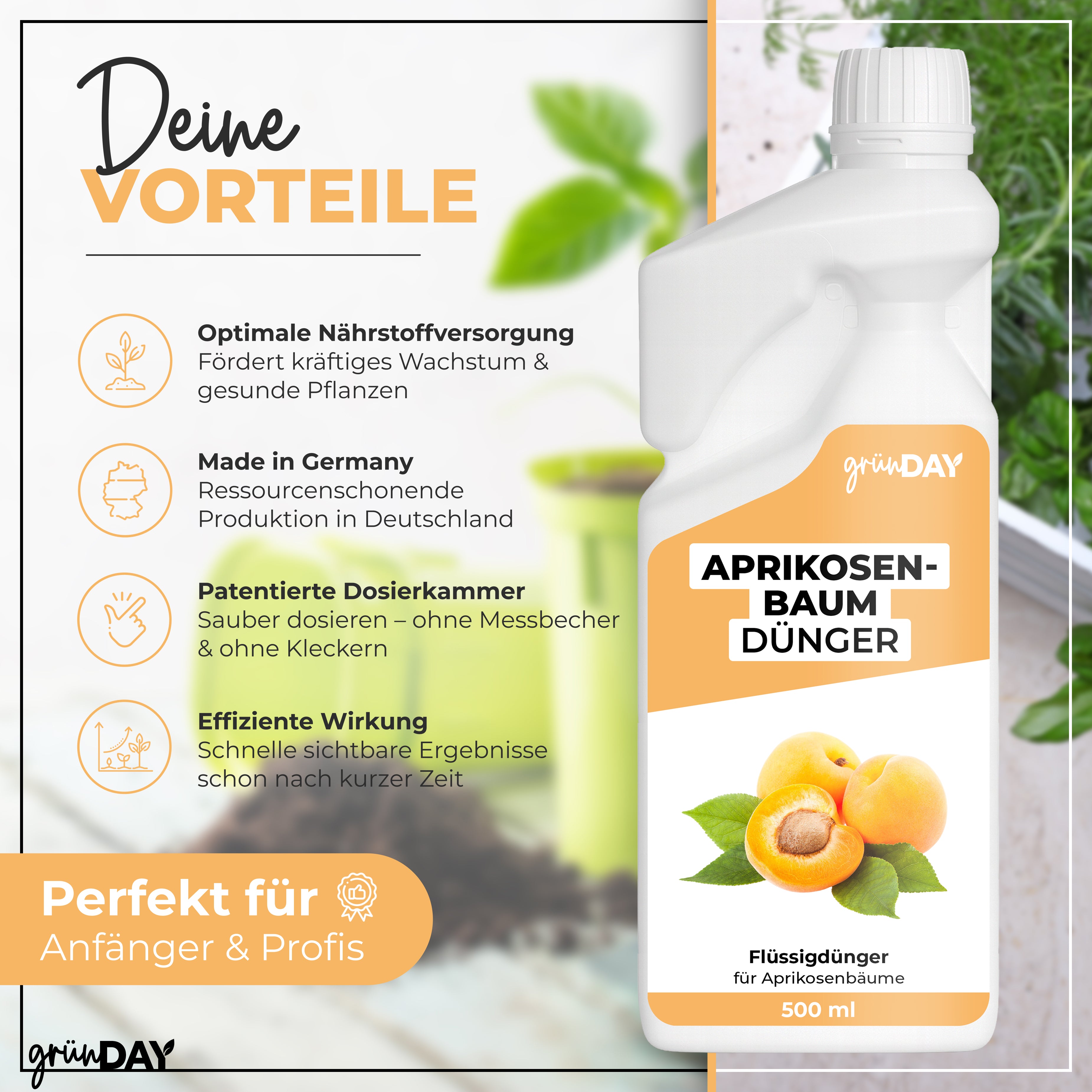 Gründay AprikosenbaumDünger – Produktansicht 2