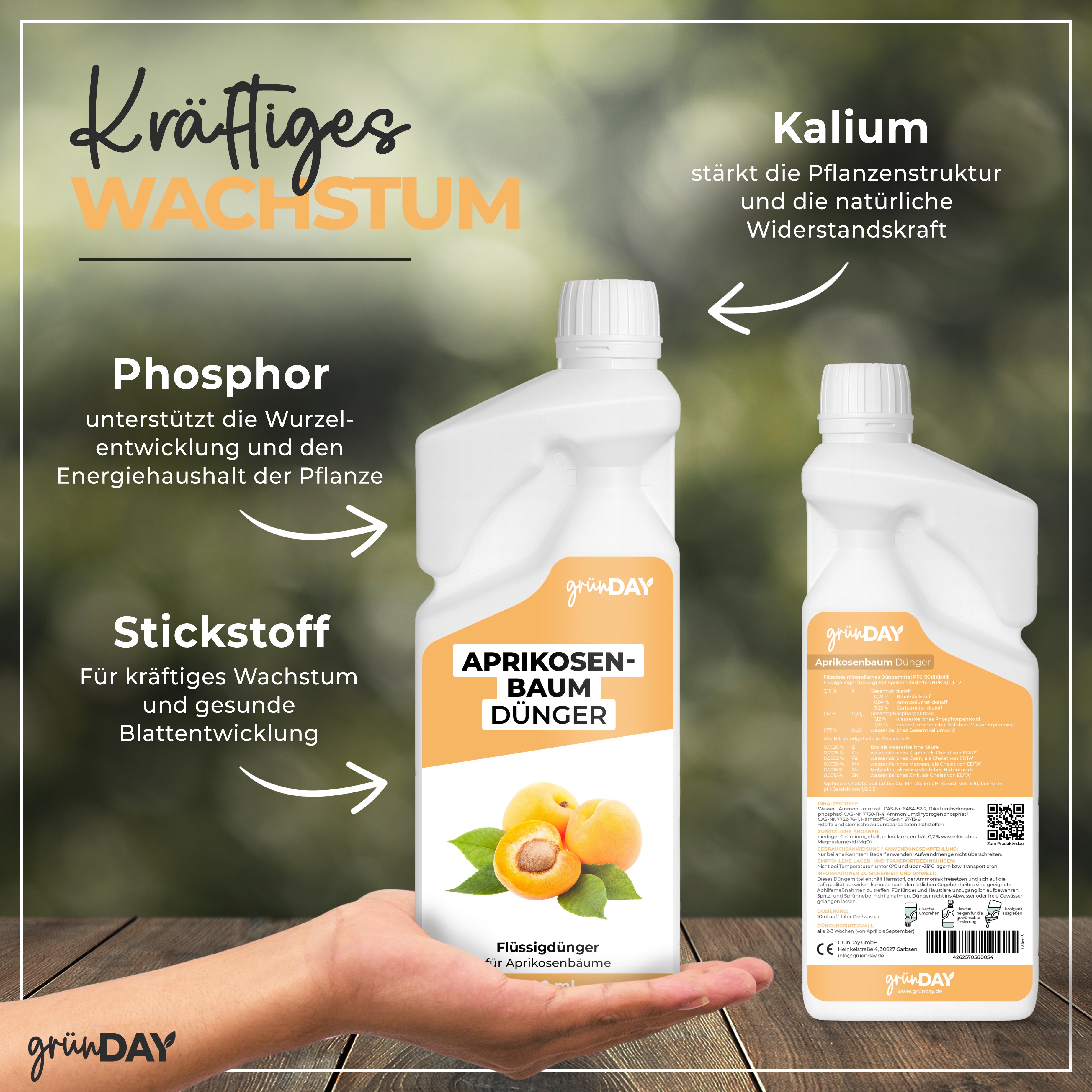 Gründay AprikosenbaumDünger – Produktansicht 4