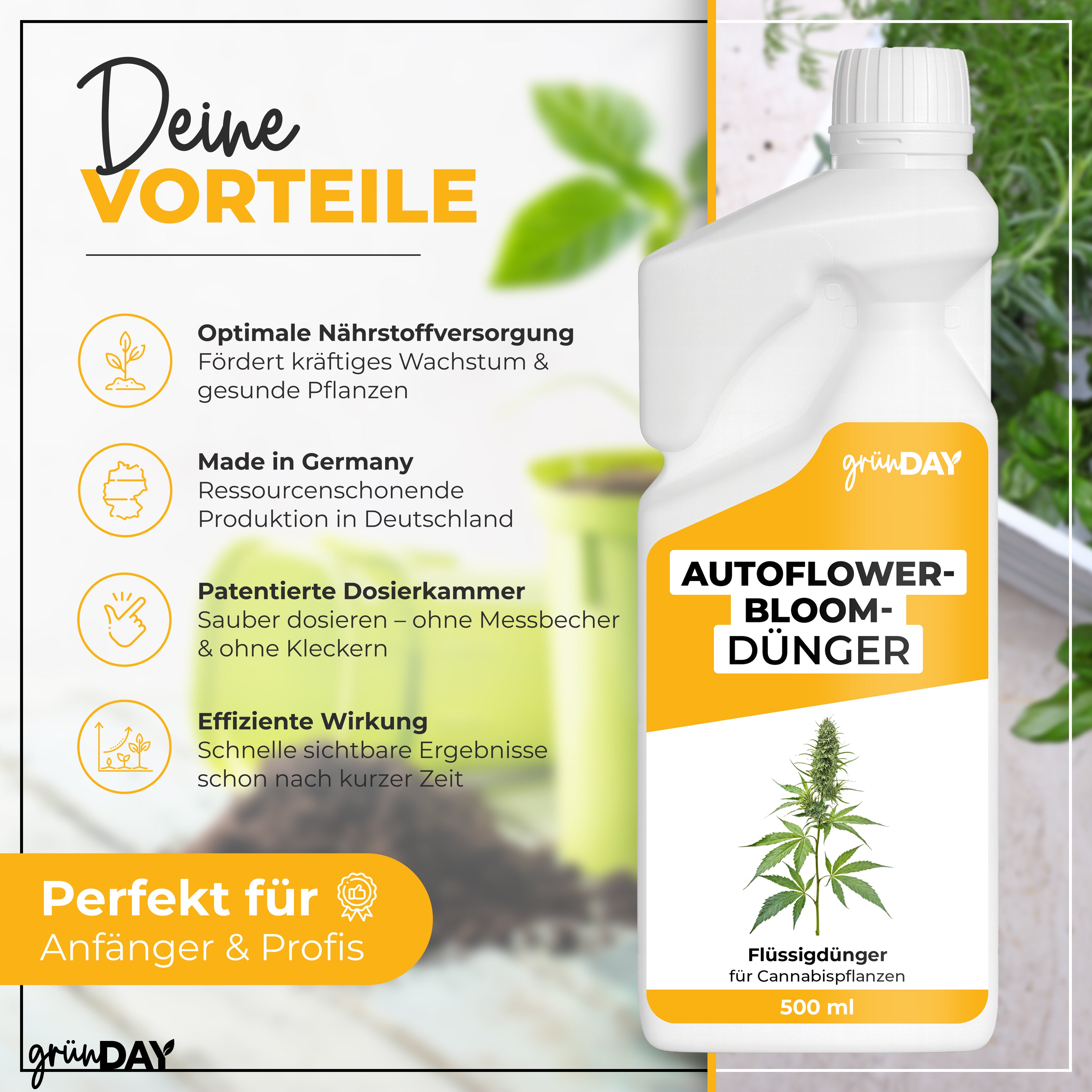 Autoflower-Bloom-Flüssigdünger 500 ml