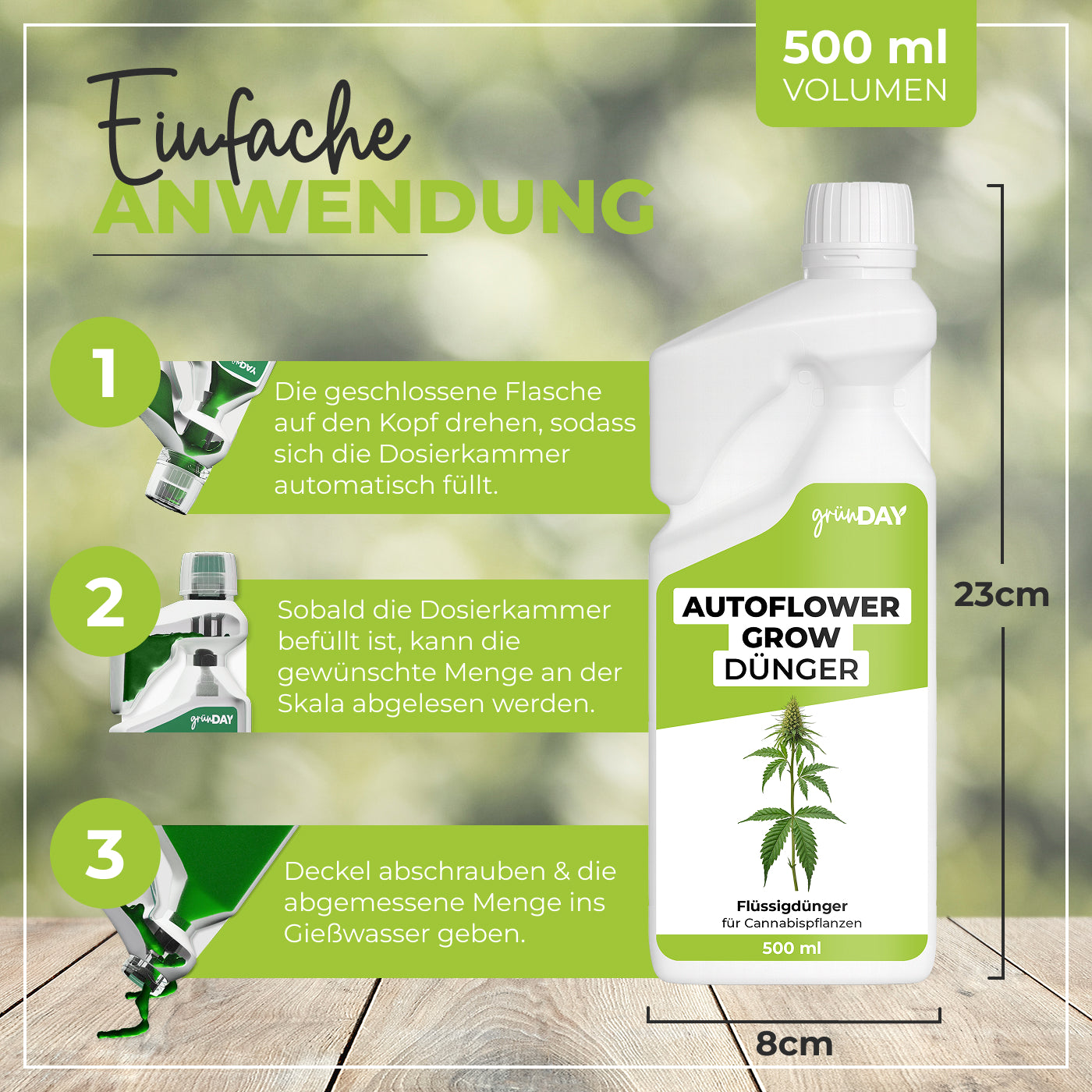 Gründay Autoflower-Grow-Dünger – Produktansicht 3