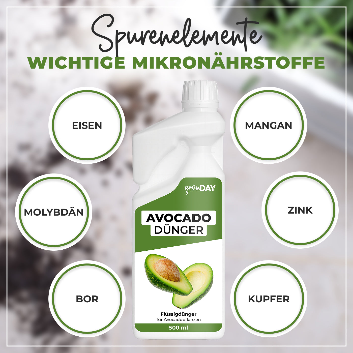 Gründay Avocadodünger – Produktansicht 5