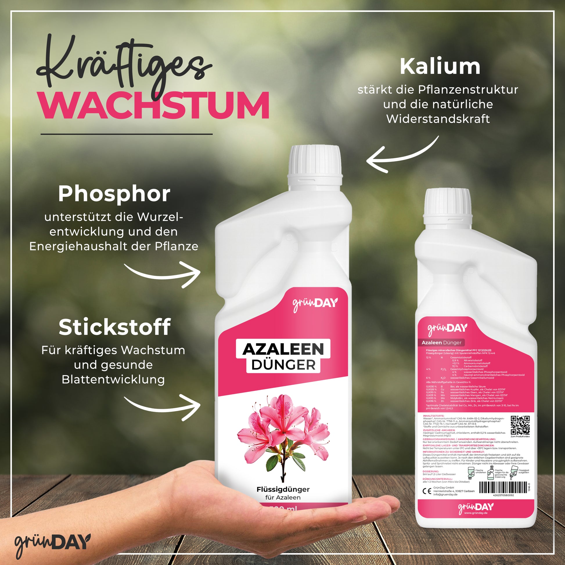 Gründay Azaleendünger – Produktansicht 4