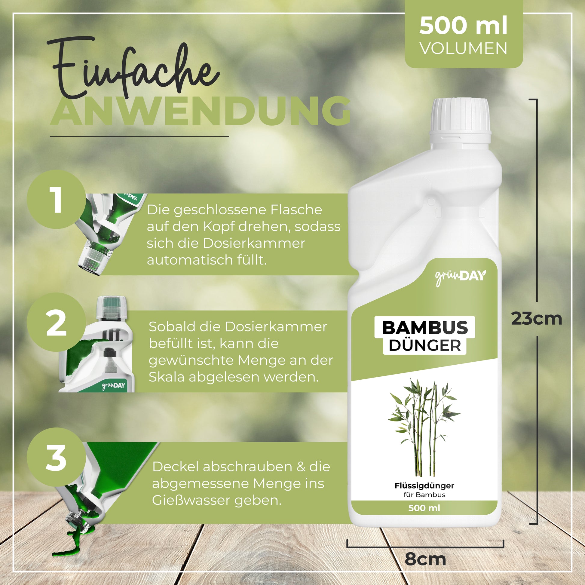 Gründay Bambusdünger – Produktansicht 3