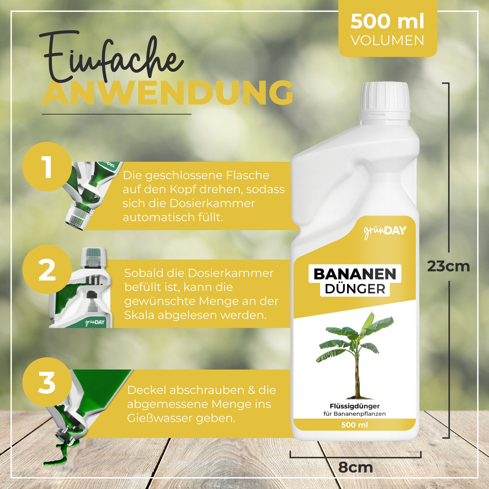 Gründay Bananendünger – Produktansicht 3
