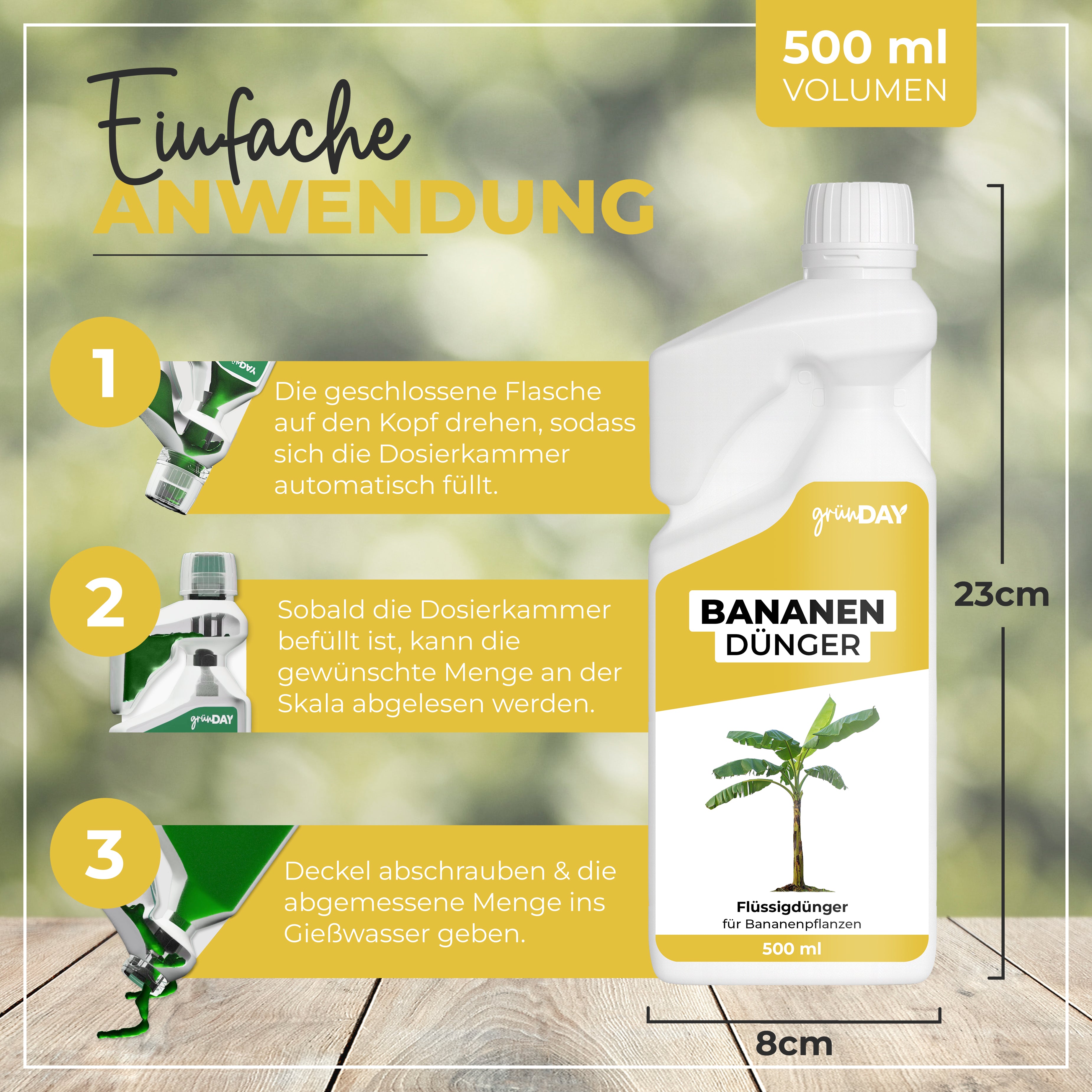 Gründay Bananendünger – Produktansicht 3