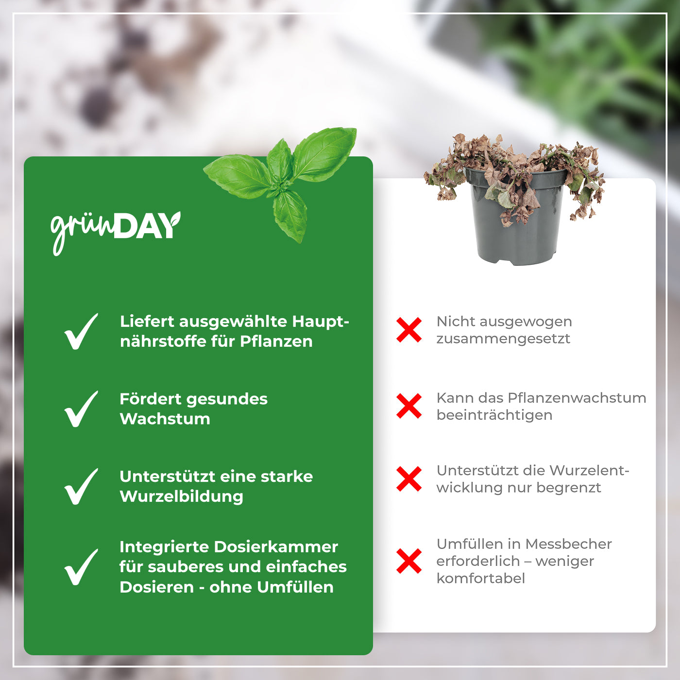 Gründay Basilikumdünger – Produktansicht 6