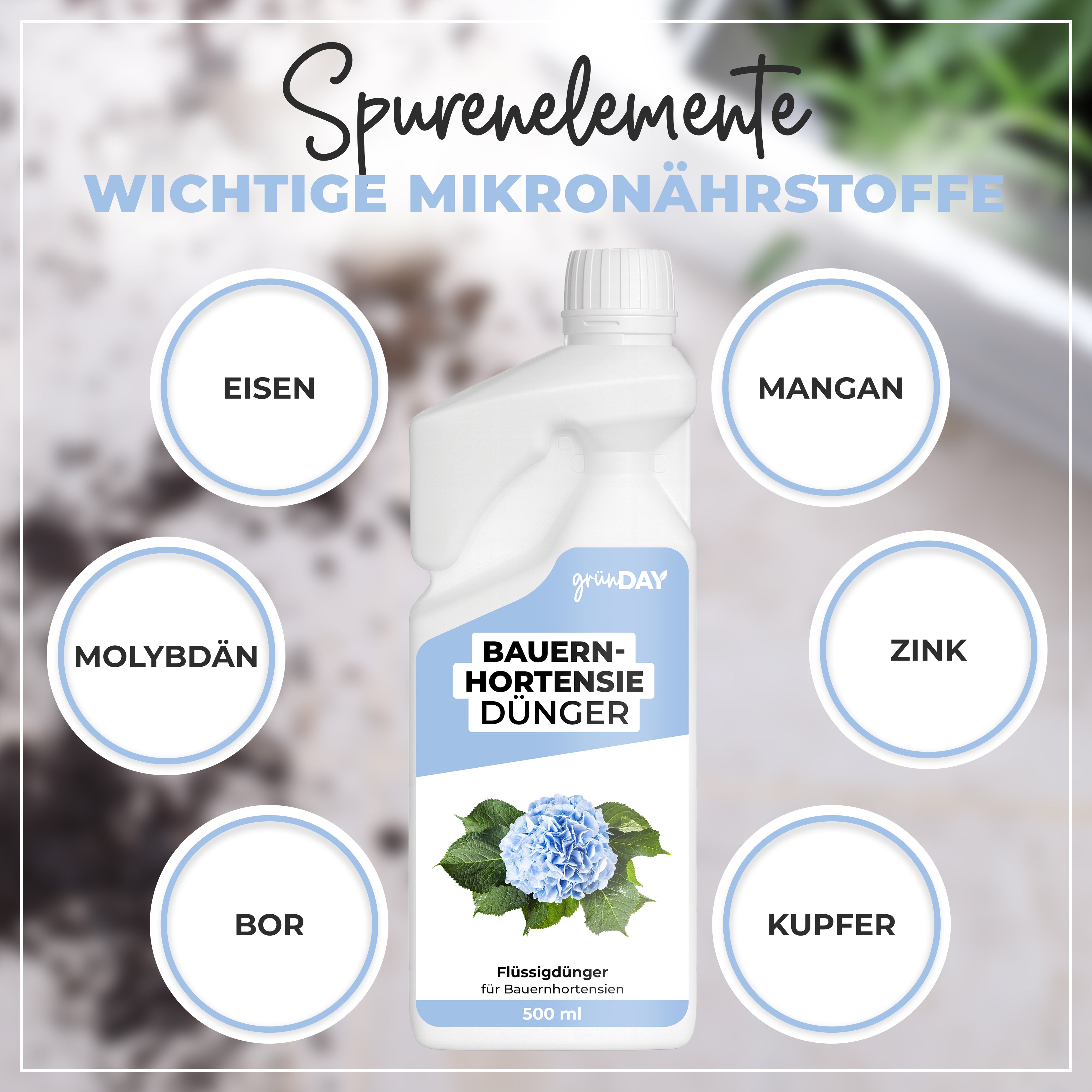 Gründay Bauernhortensie Dünger – Produktansicht 5