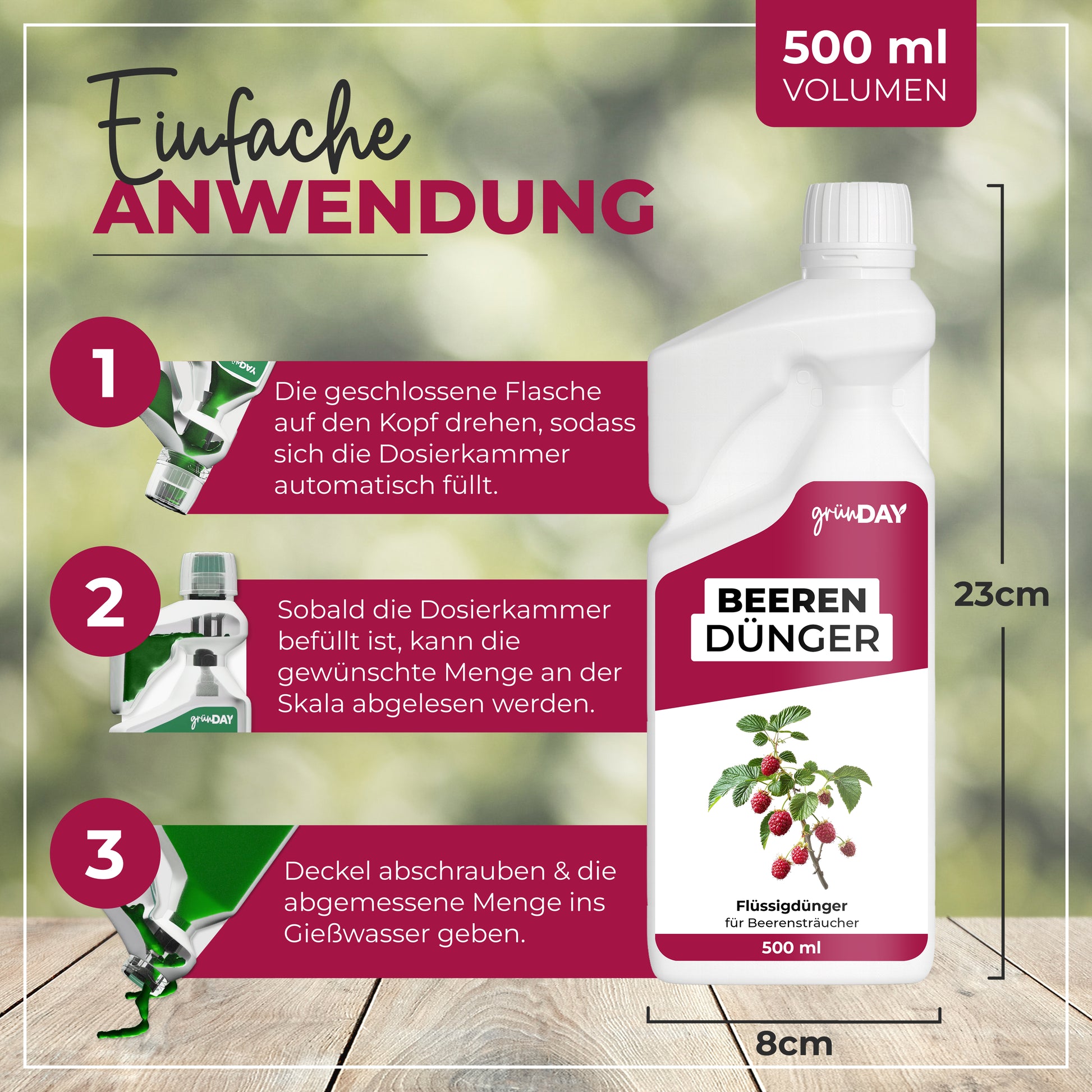 Beeren-Flüssigdünger 500 ml