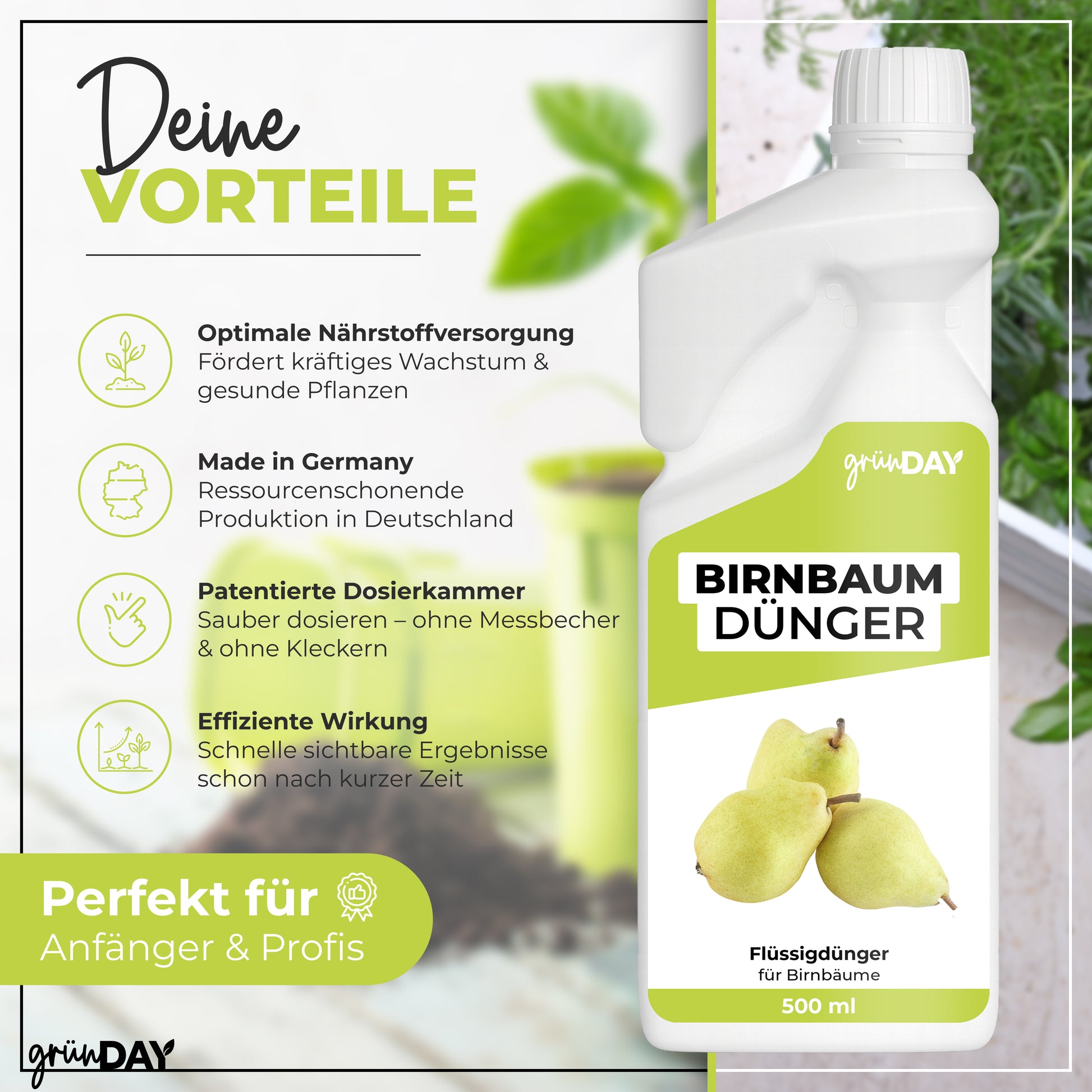 Gründay Birnbaumdünger – Produktansicht 2