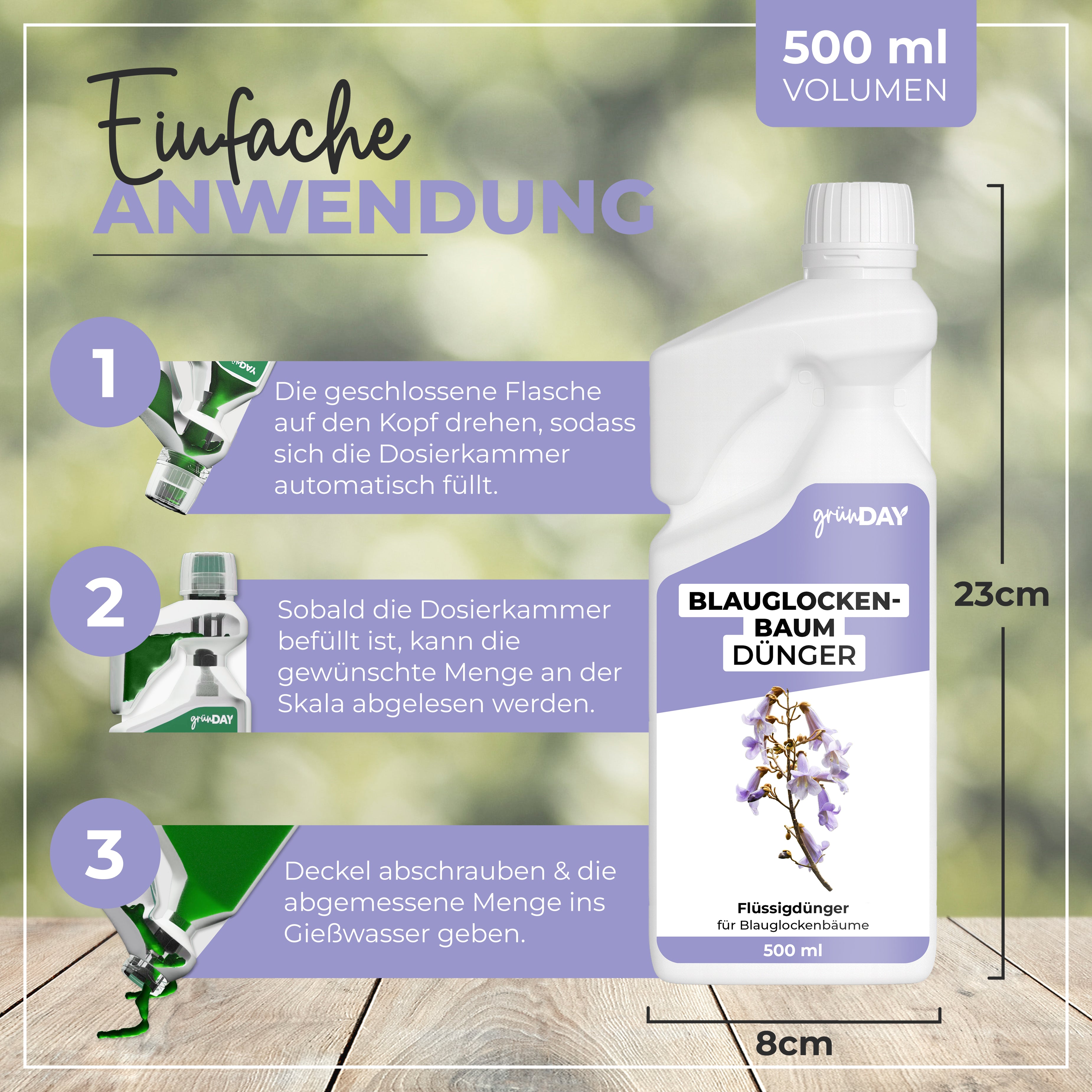 Gründay Blauglockenbaum Dünger – Produktansicht 3