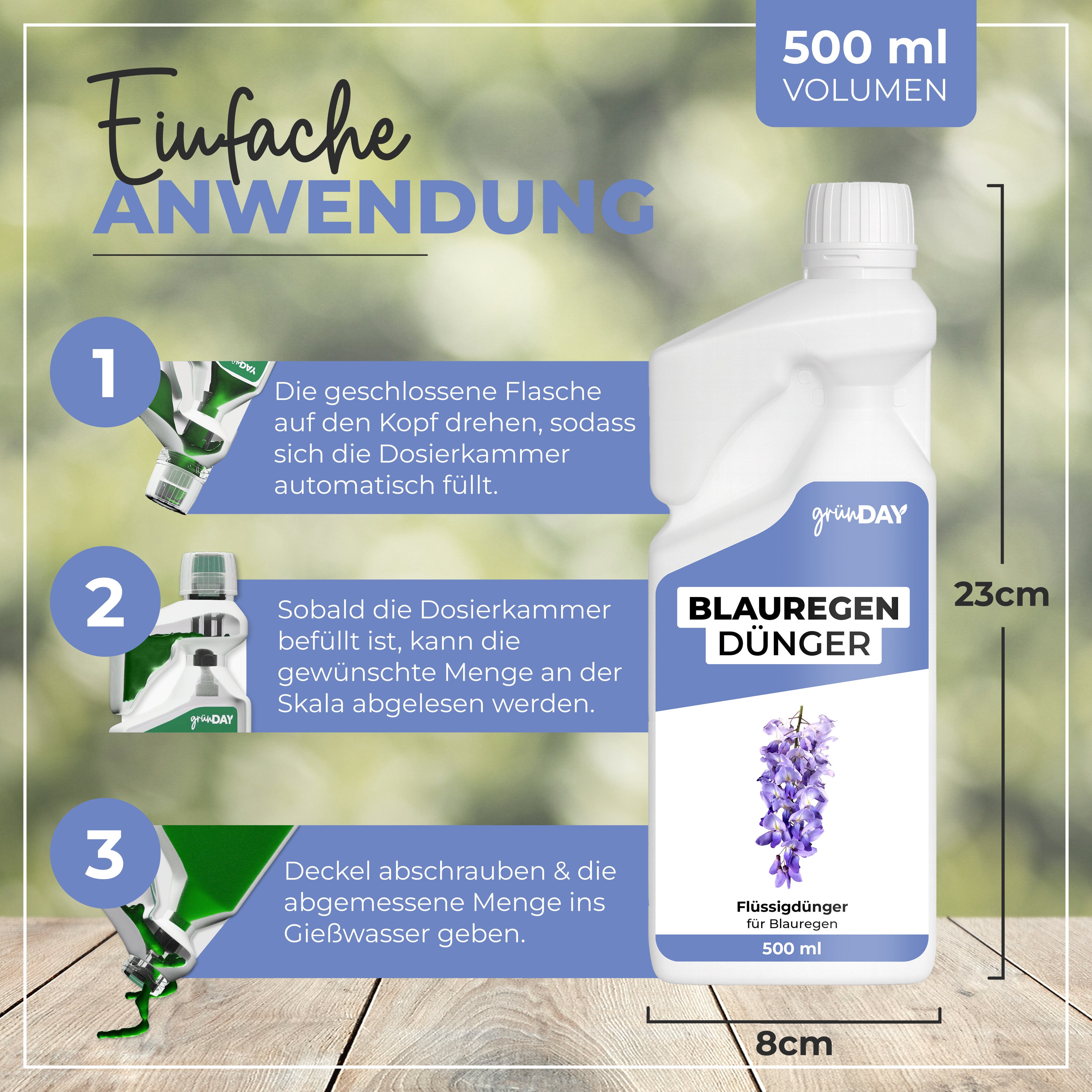 Gründay Blauregendünger – Produktansicht 3