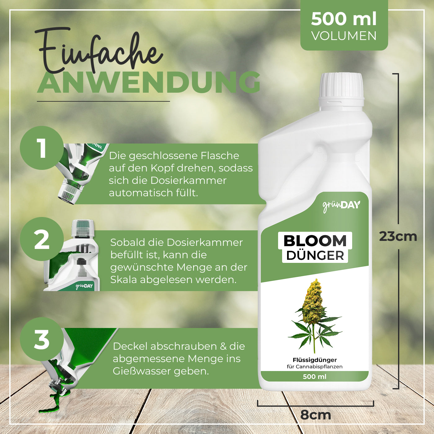 Gründay Bloom-Dünger – Produktansicht 3