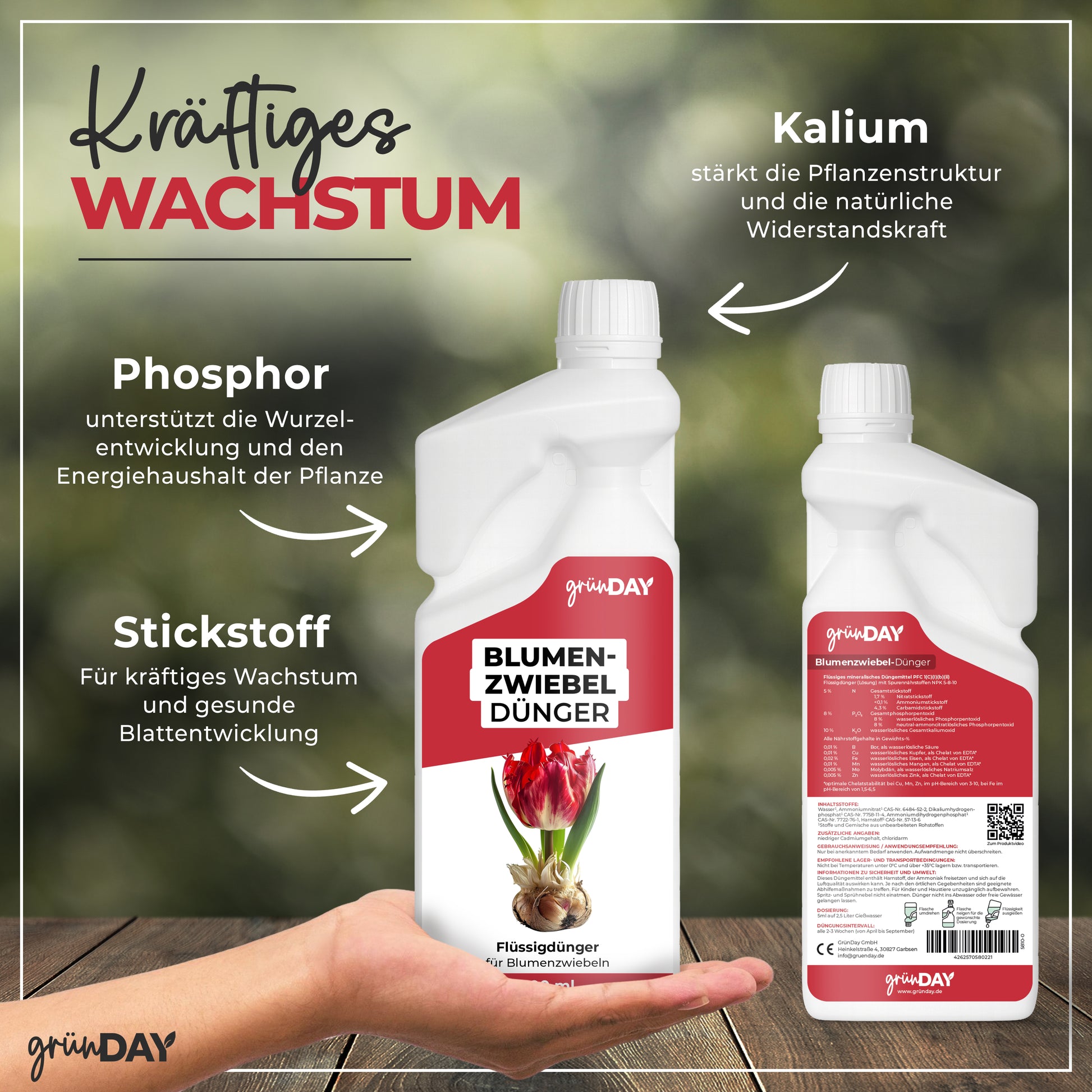 Gründay Blumenzwiebel Dünger – Produktansicht 4
