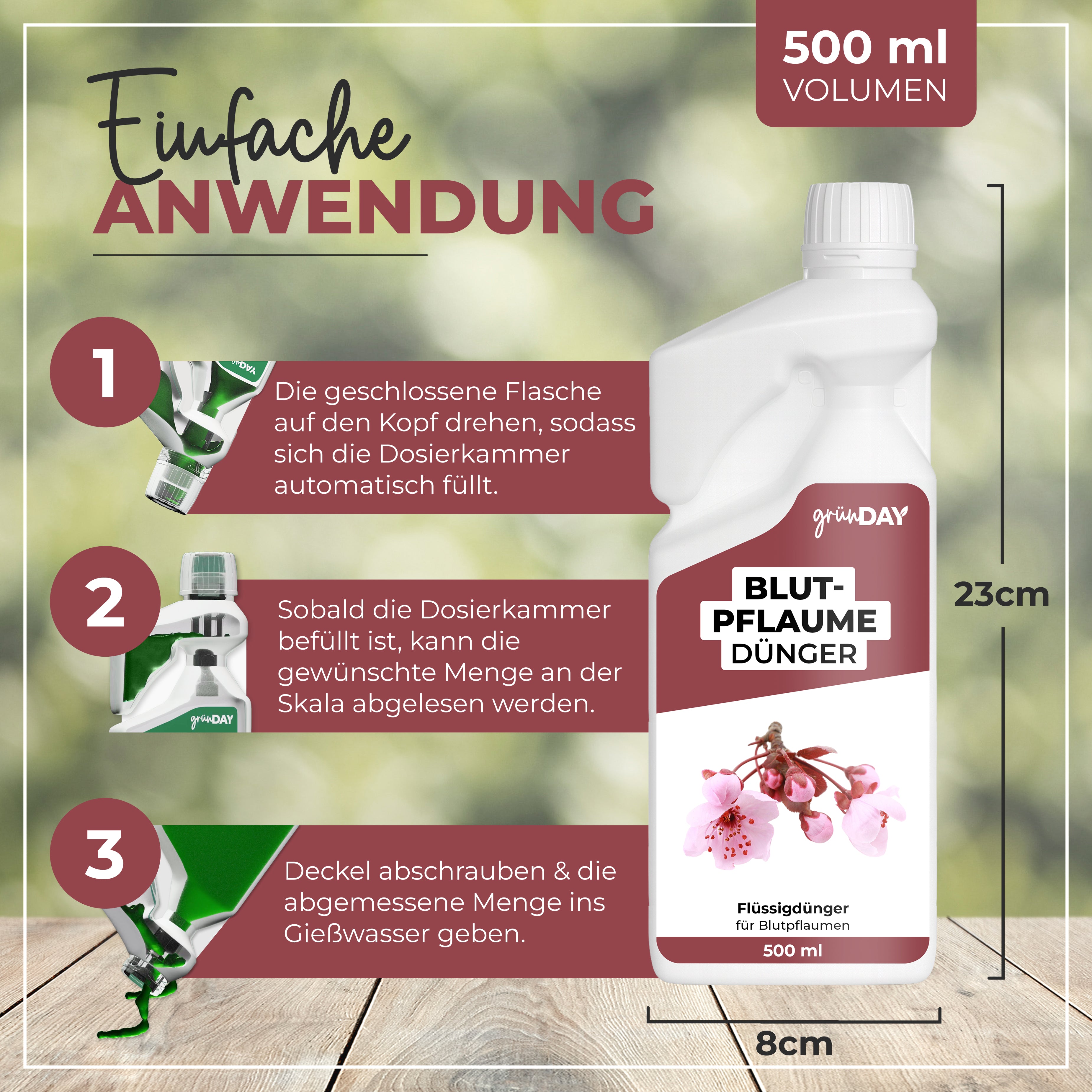Gründay Blutpflaume Dünger – Produktansicht 3