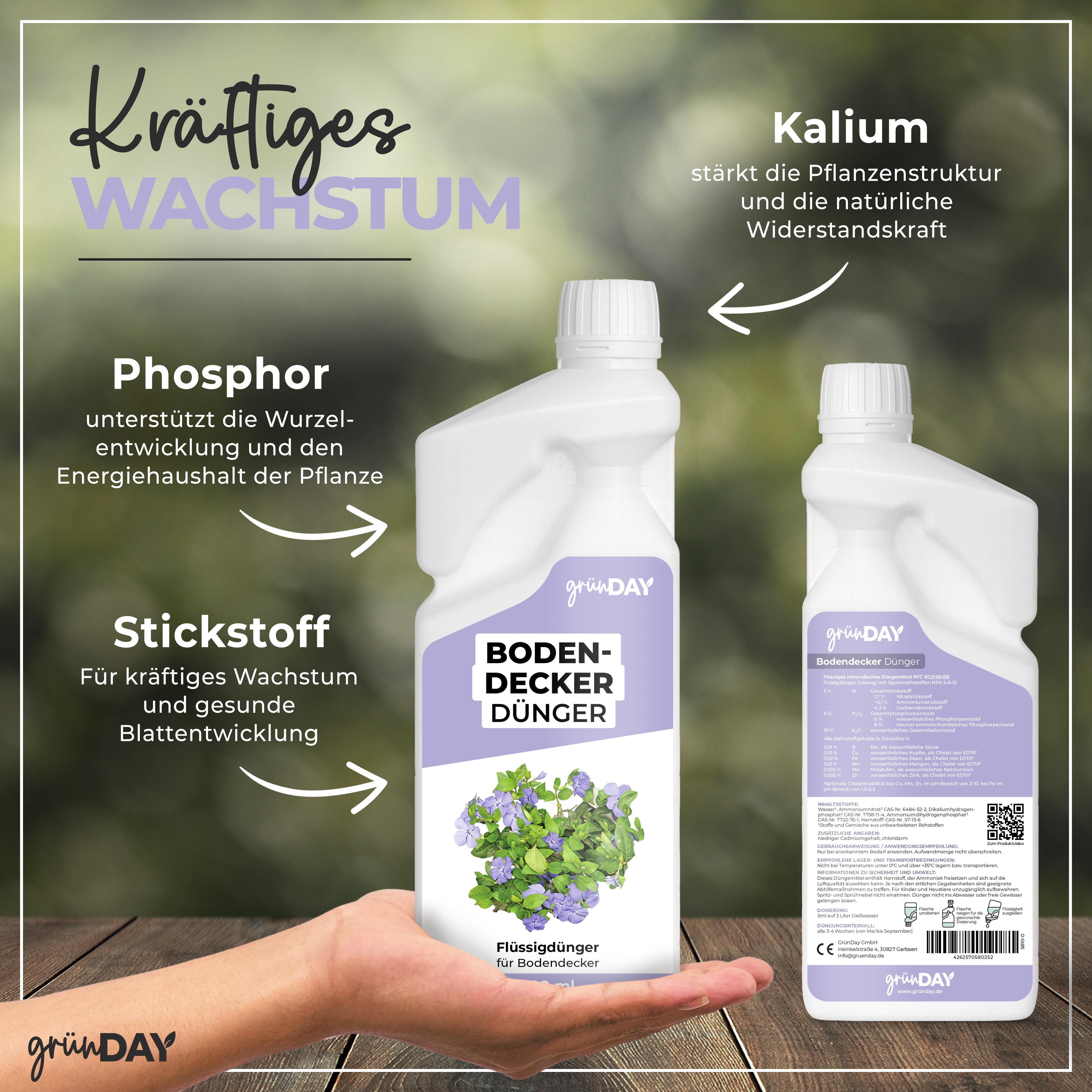 dünger für bodendecker Bodendecker-Flüssigdünger 500 ml