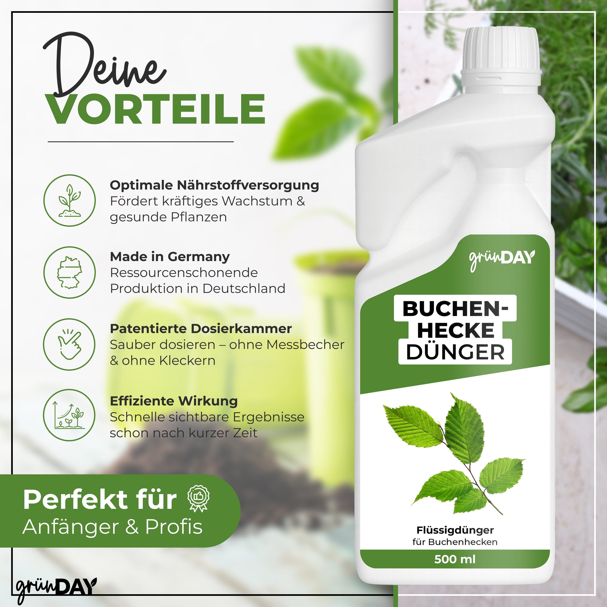 Gründay Buchenhecke Dünger – Produktansicht 2