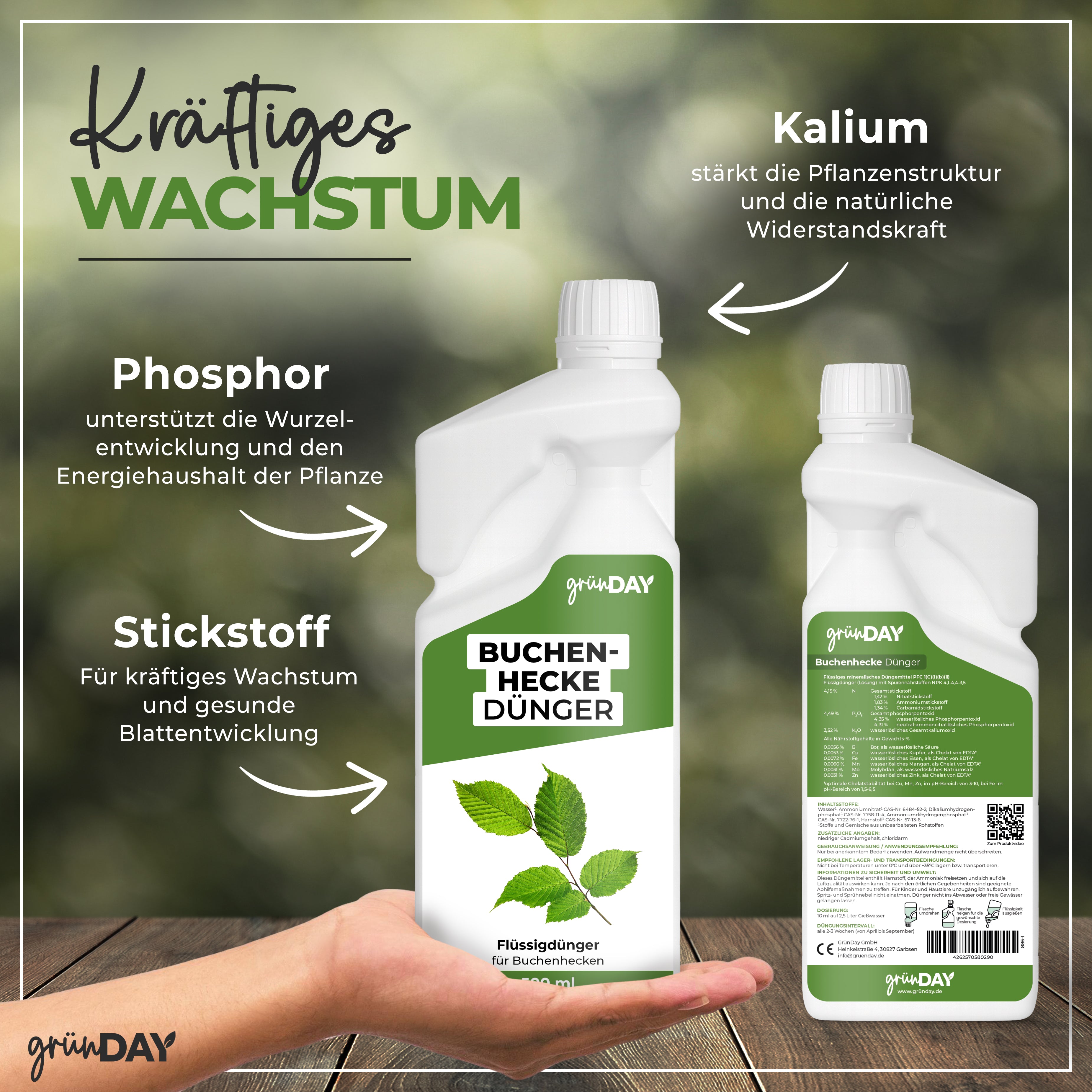 Gründay Buchenhecke Dünger – Produktansicht 4