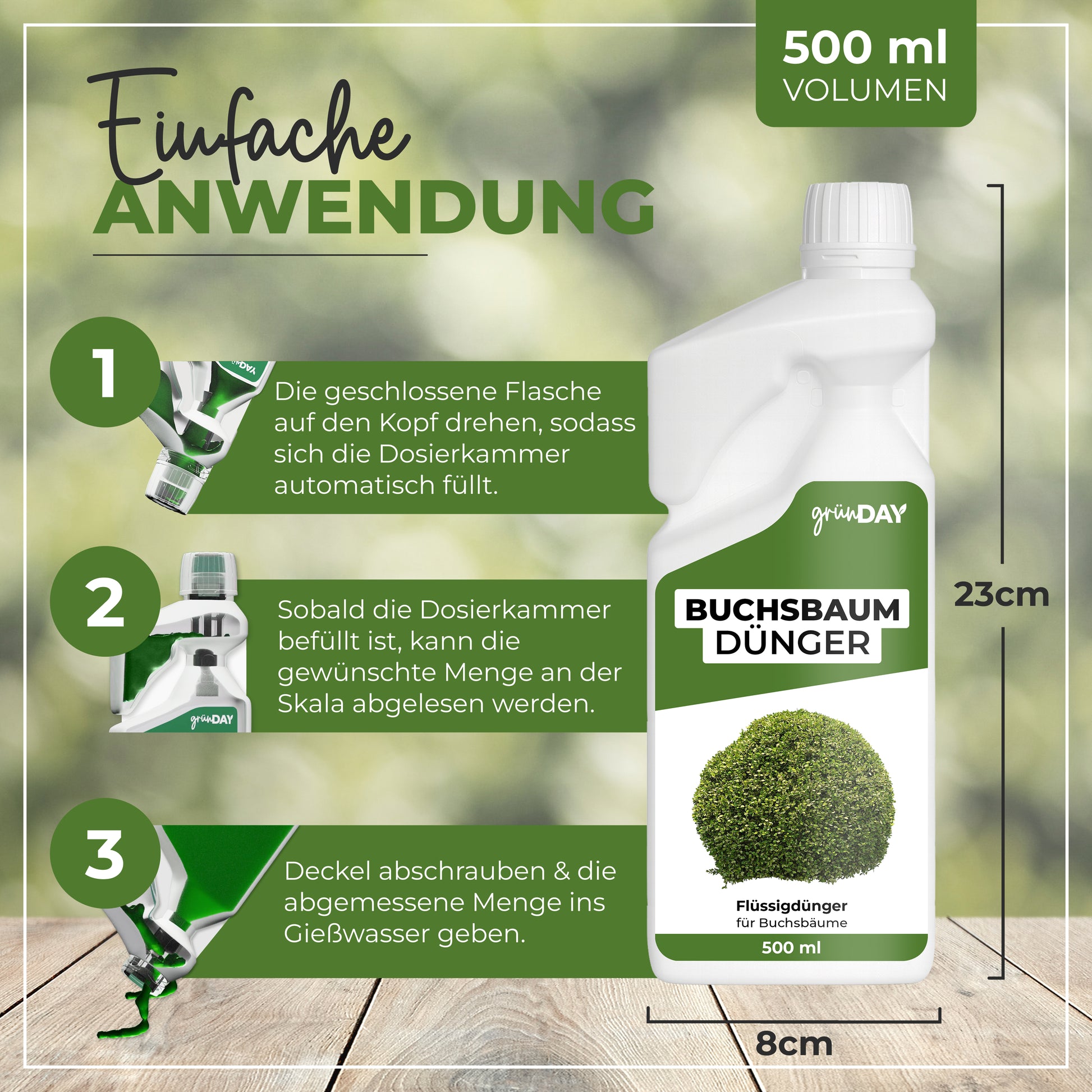 Gründay Buchsbaumdünger – Produktansicht 3