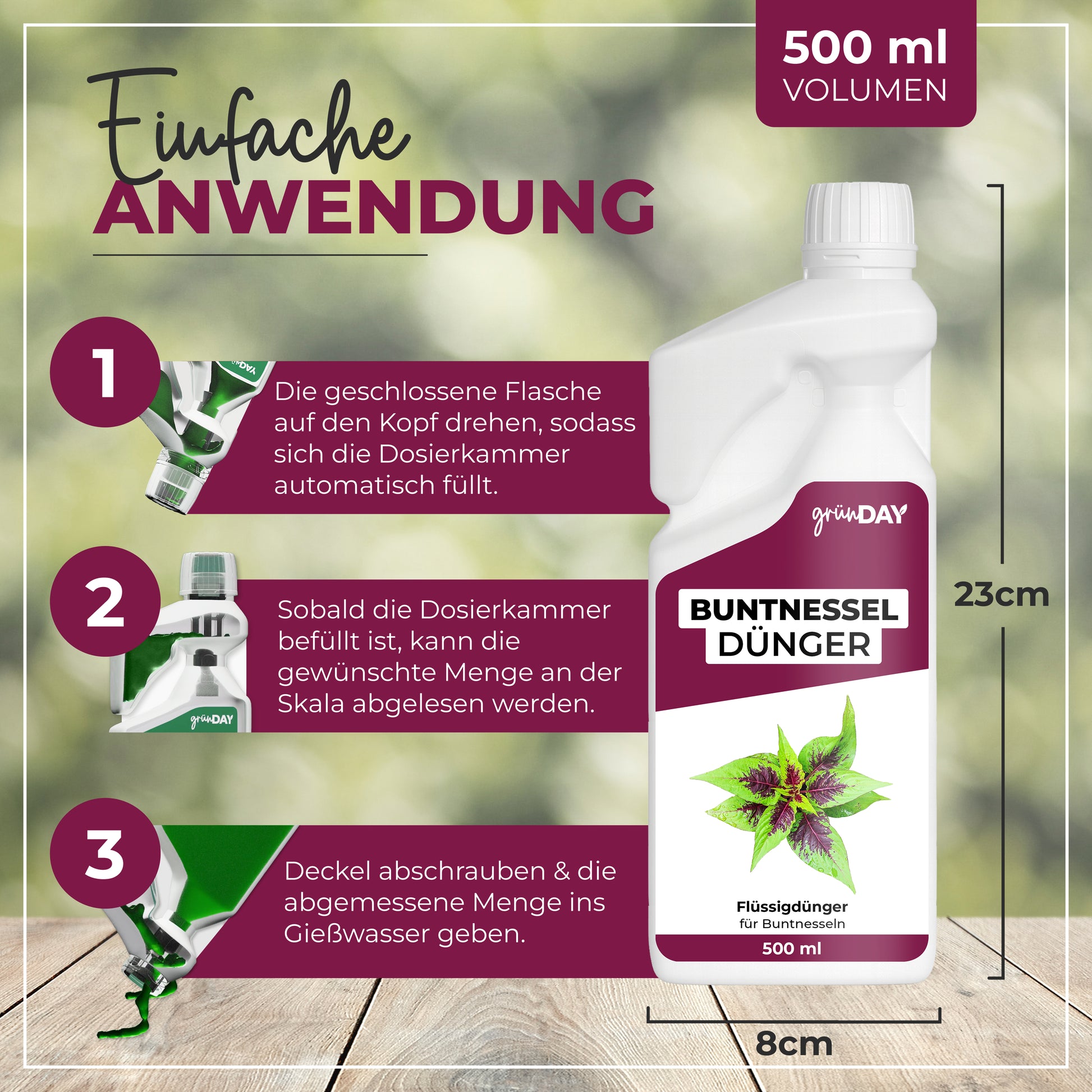 Gründay Buntnessel Dünger – Produktansicht 3