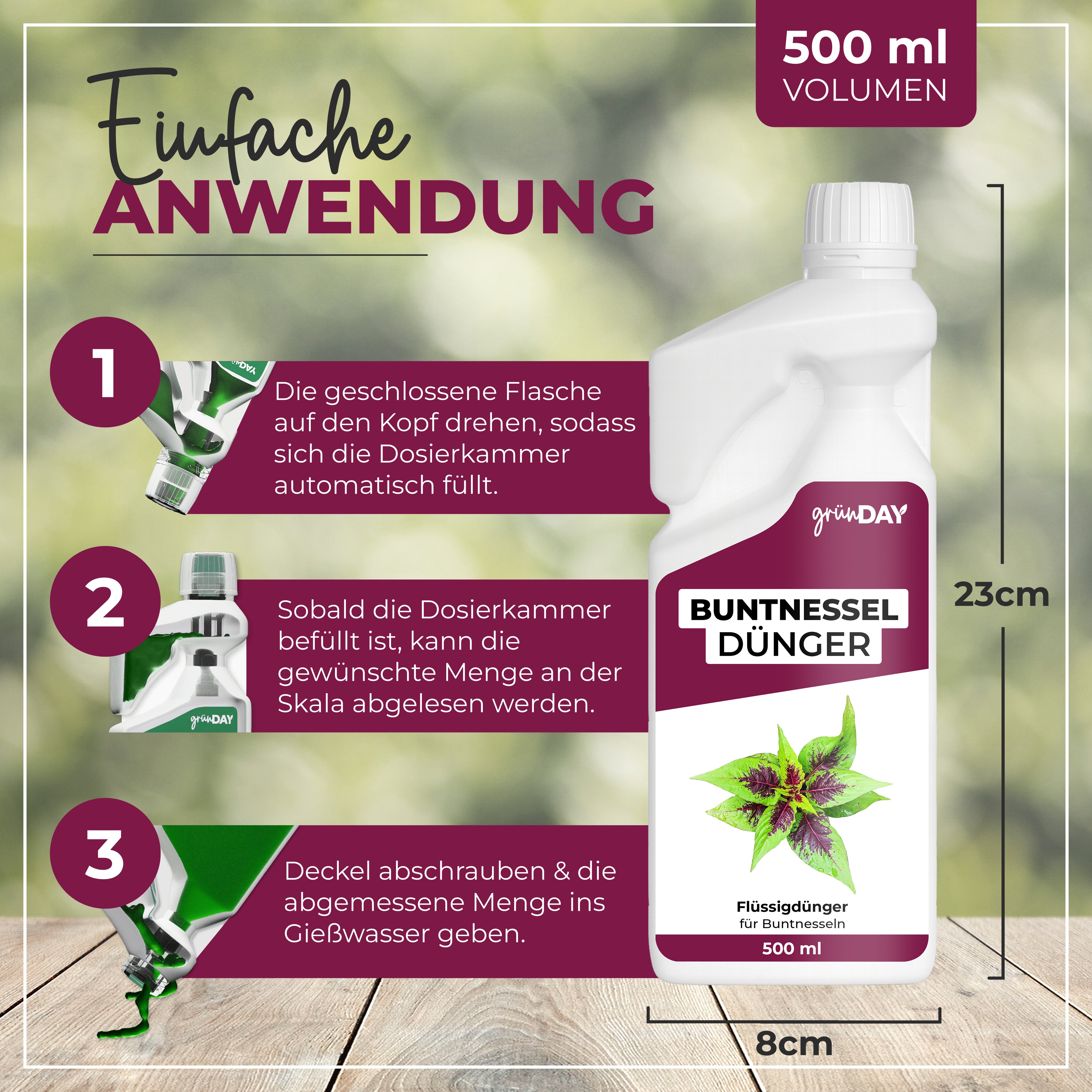 Gründay Buntnessel Dünger – Produktansicht 3