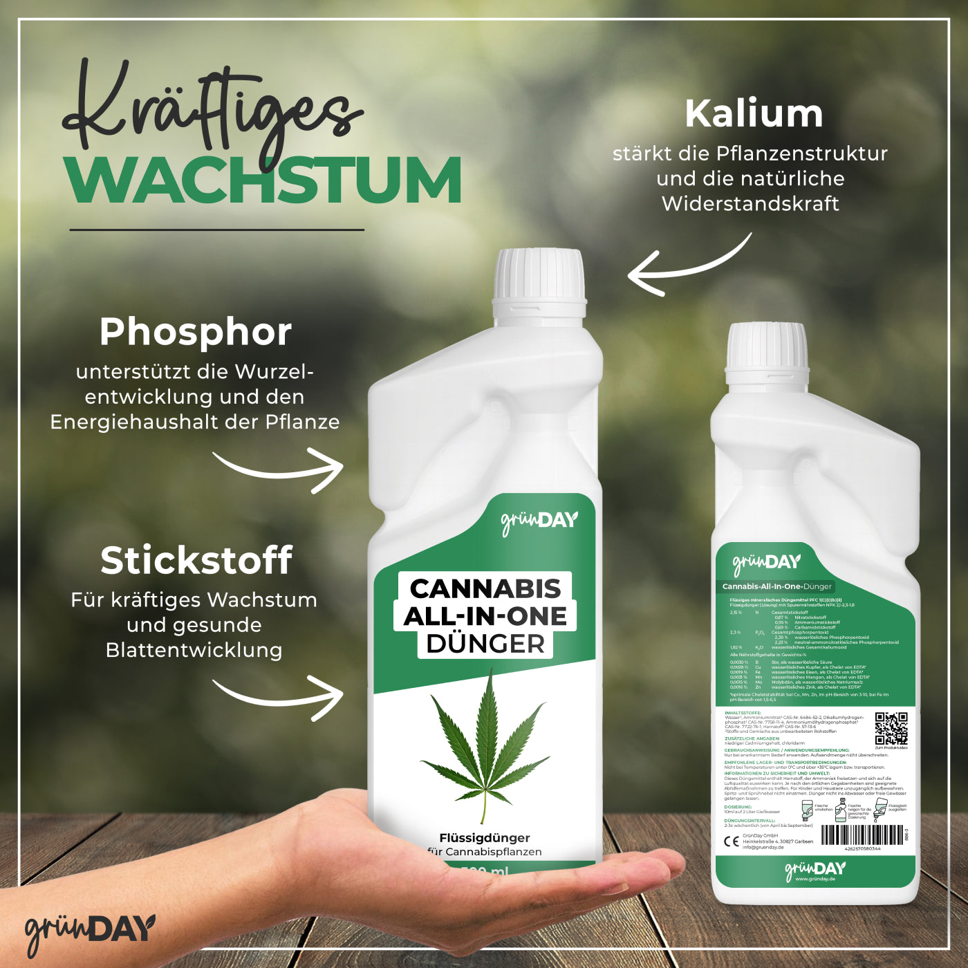 Cannabis-All-In-One-Flüssigdünger 500 ml