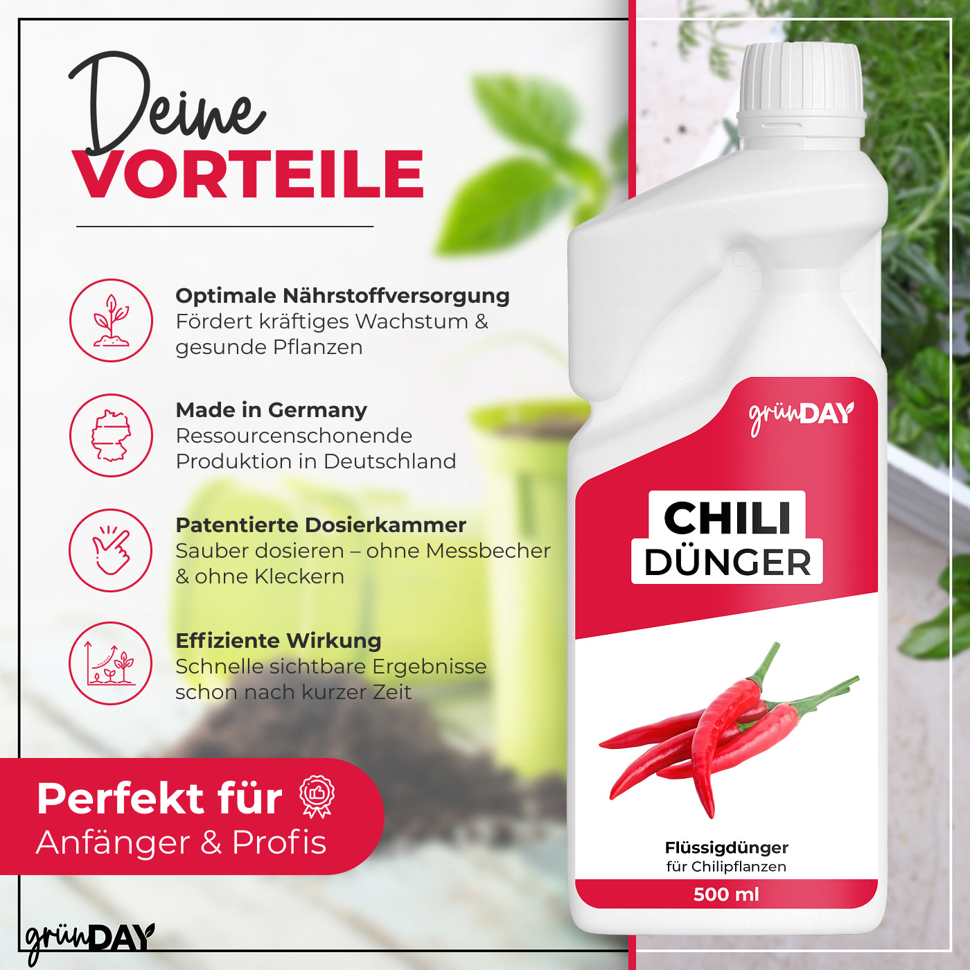 Gründay Chilidünger – Produktansicht 2