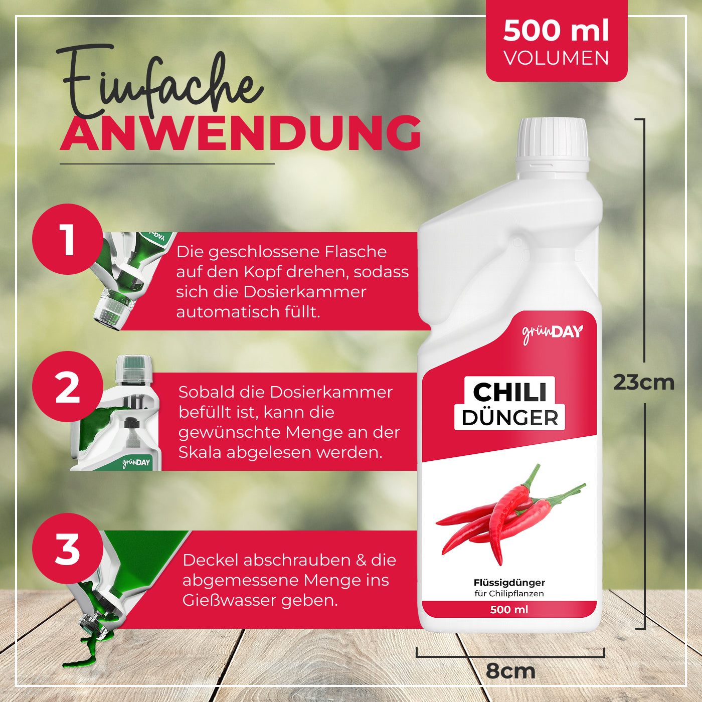 Gründay Chilidünger – Produktansicht 3