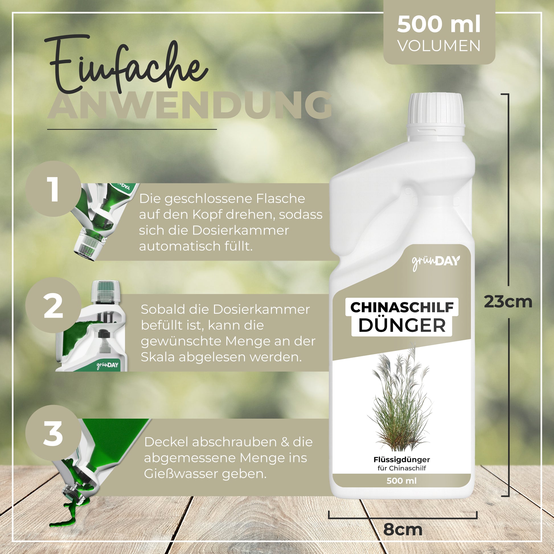 Gründay Chinaschilf Dünger – Produktansicht 3