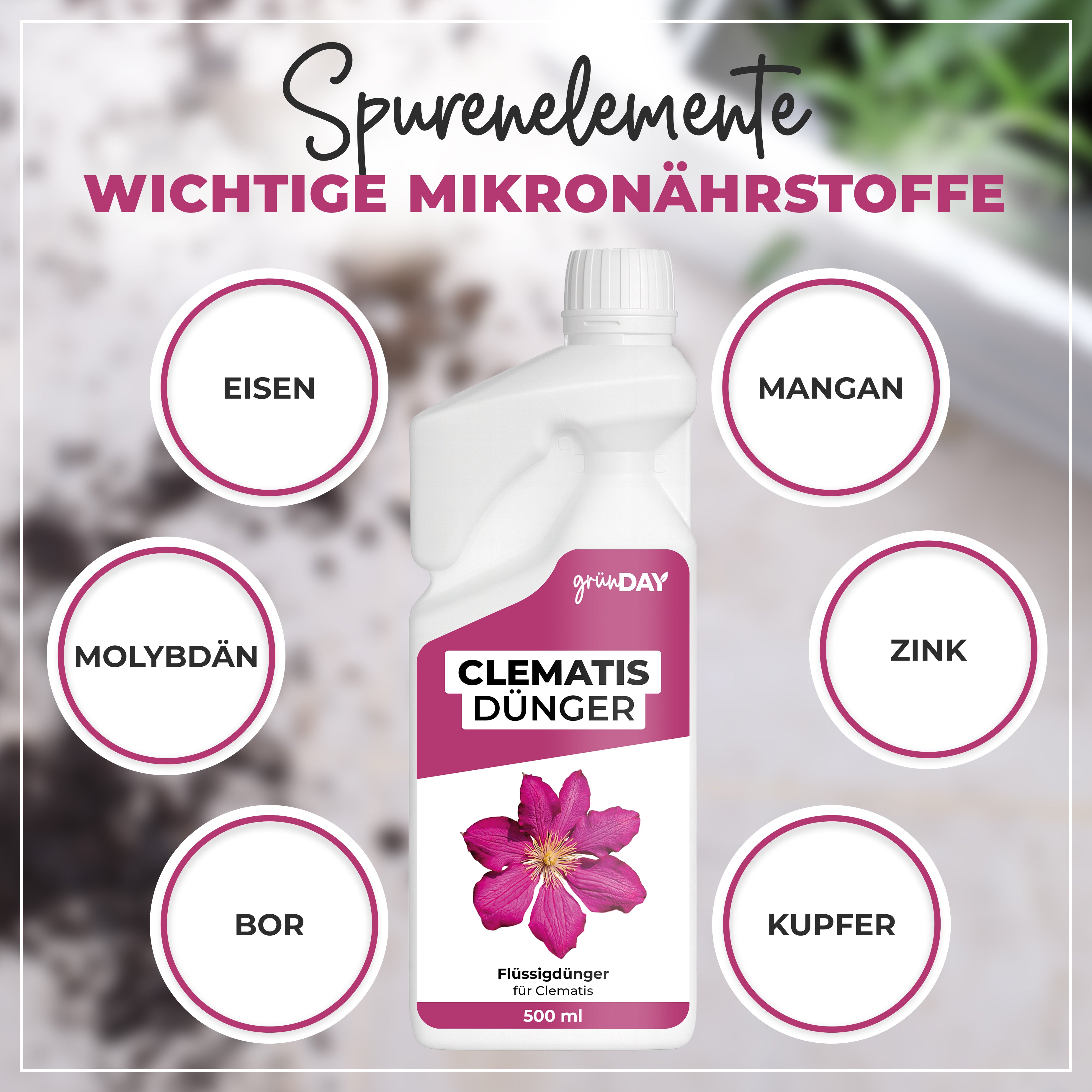 Gründay Clematisdünger – Produktansicht 5