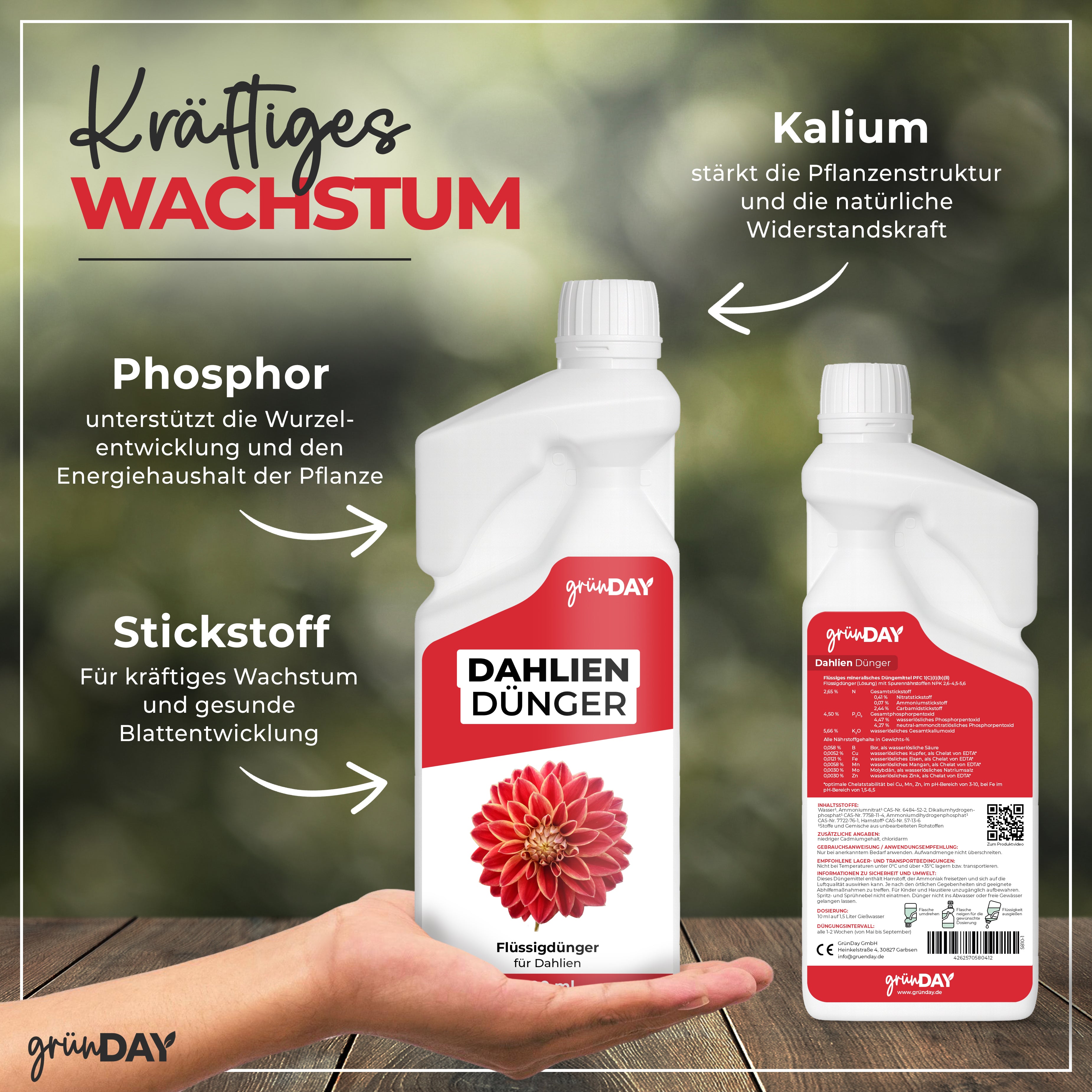Dahlien-Flüssigdünger 500 ml