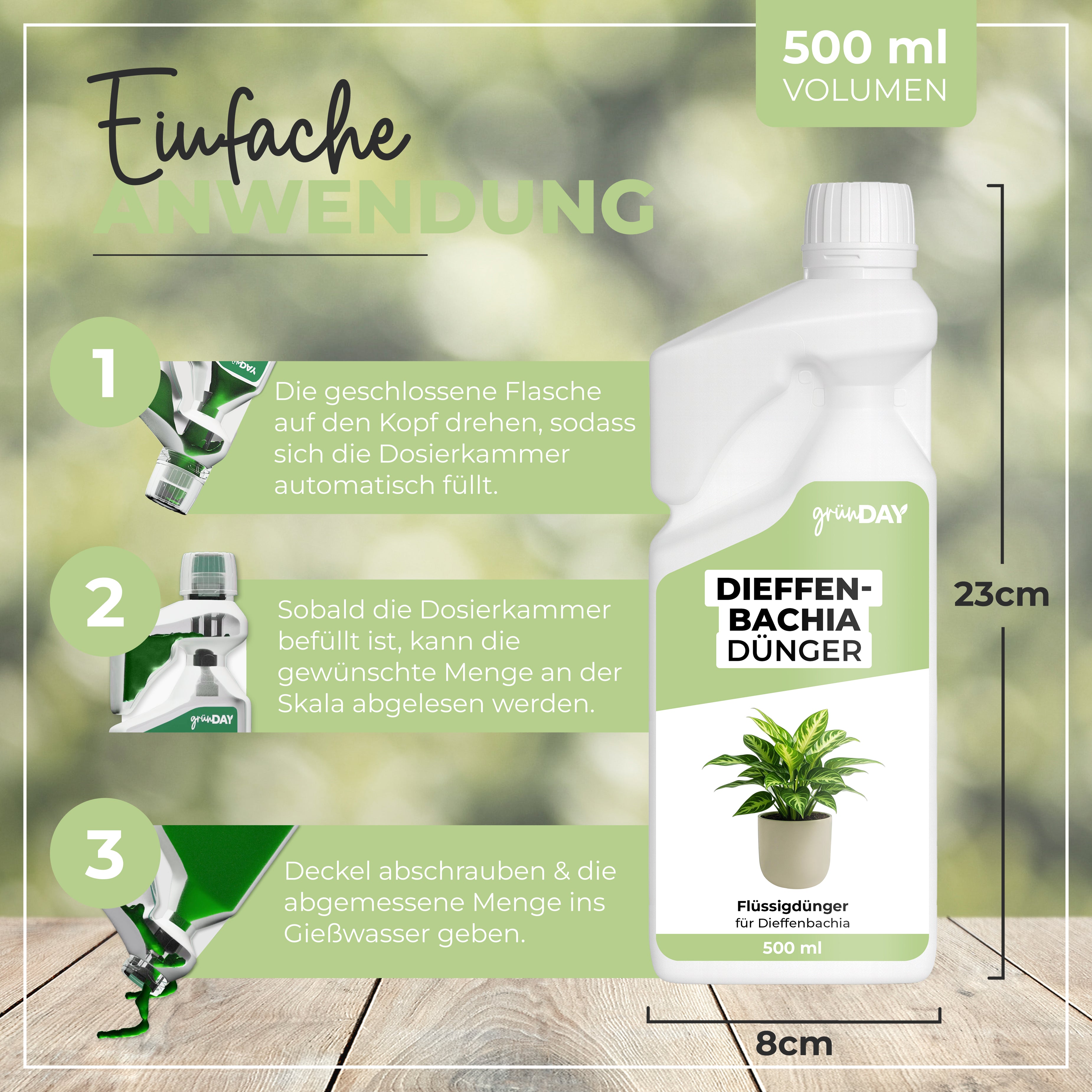 Gründay Dieffenbachia Dünger – Produktansicht 3