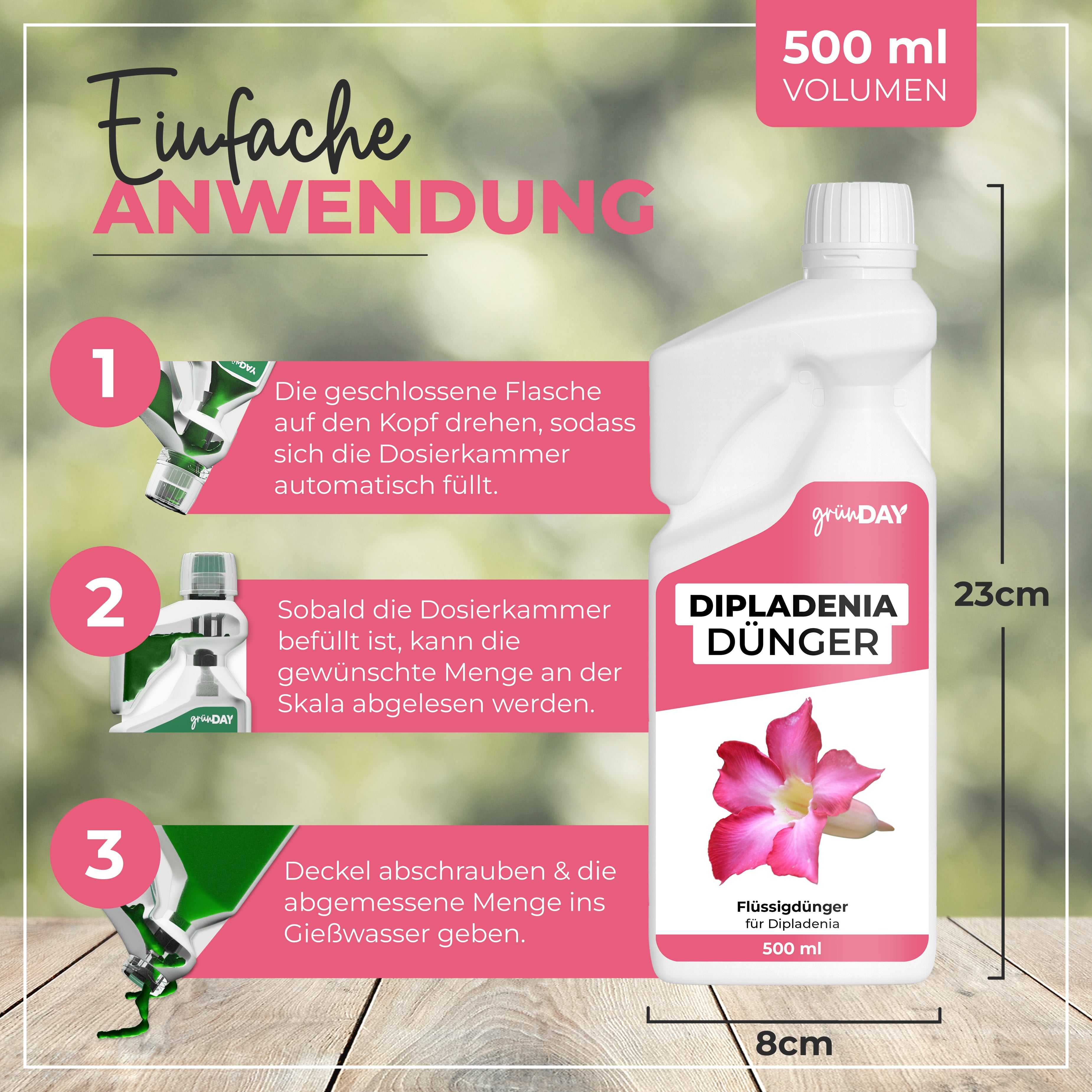 Gründay Dipladeniadünger – Produktansicht 3