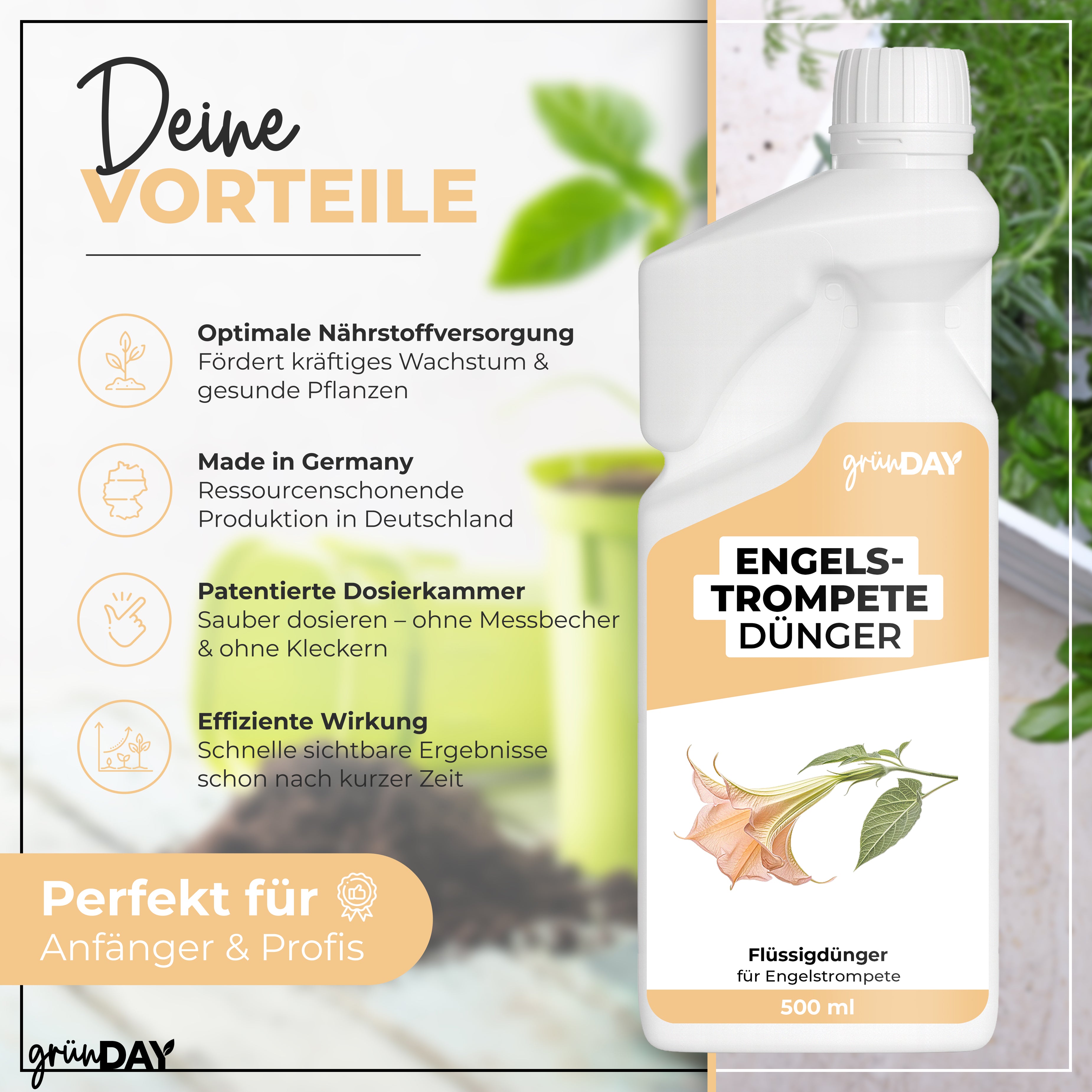Gründay Engelstrompete Dünger – Produktansicht 2