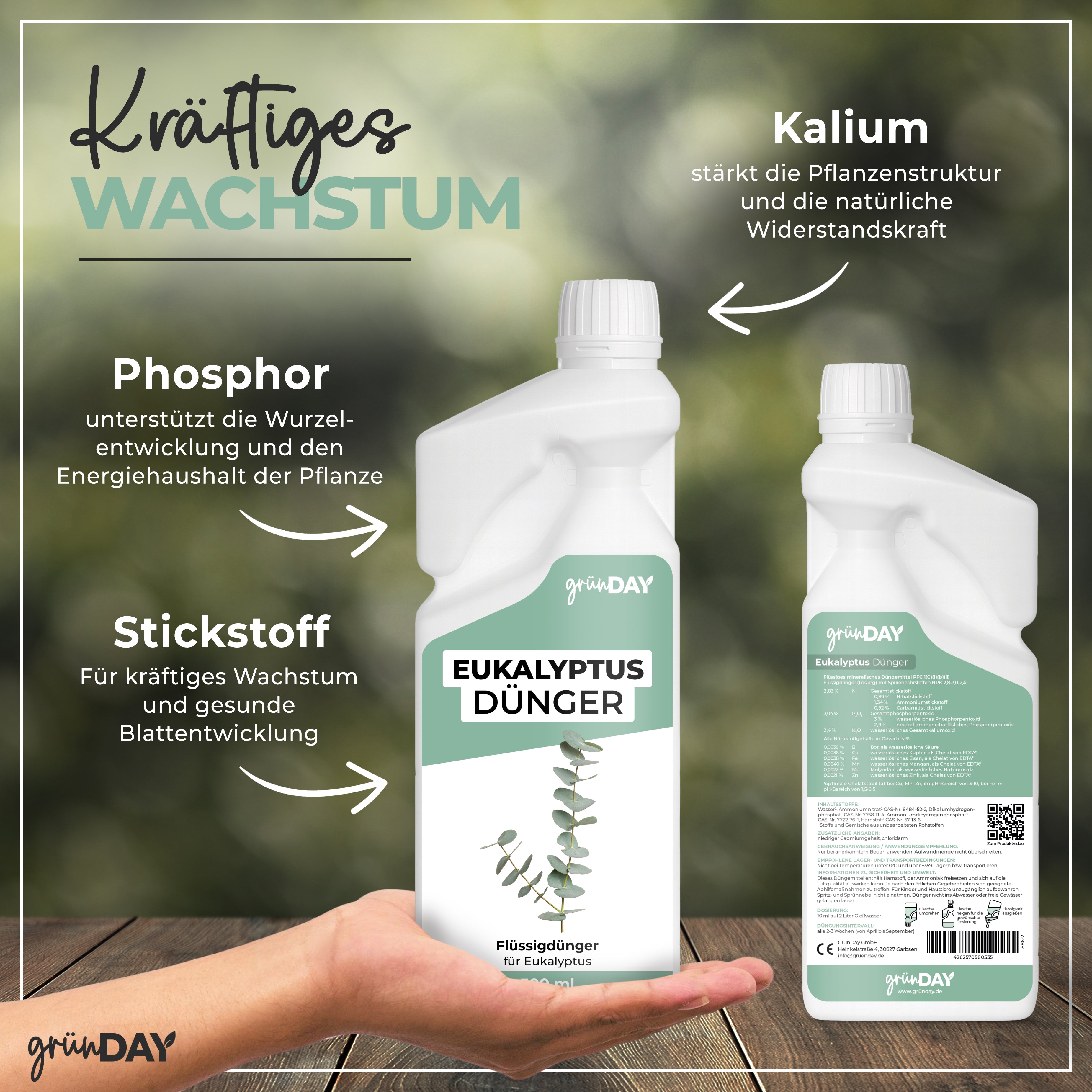 Gründay Eukalyptusdünger – Produktansicht 4