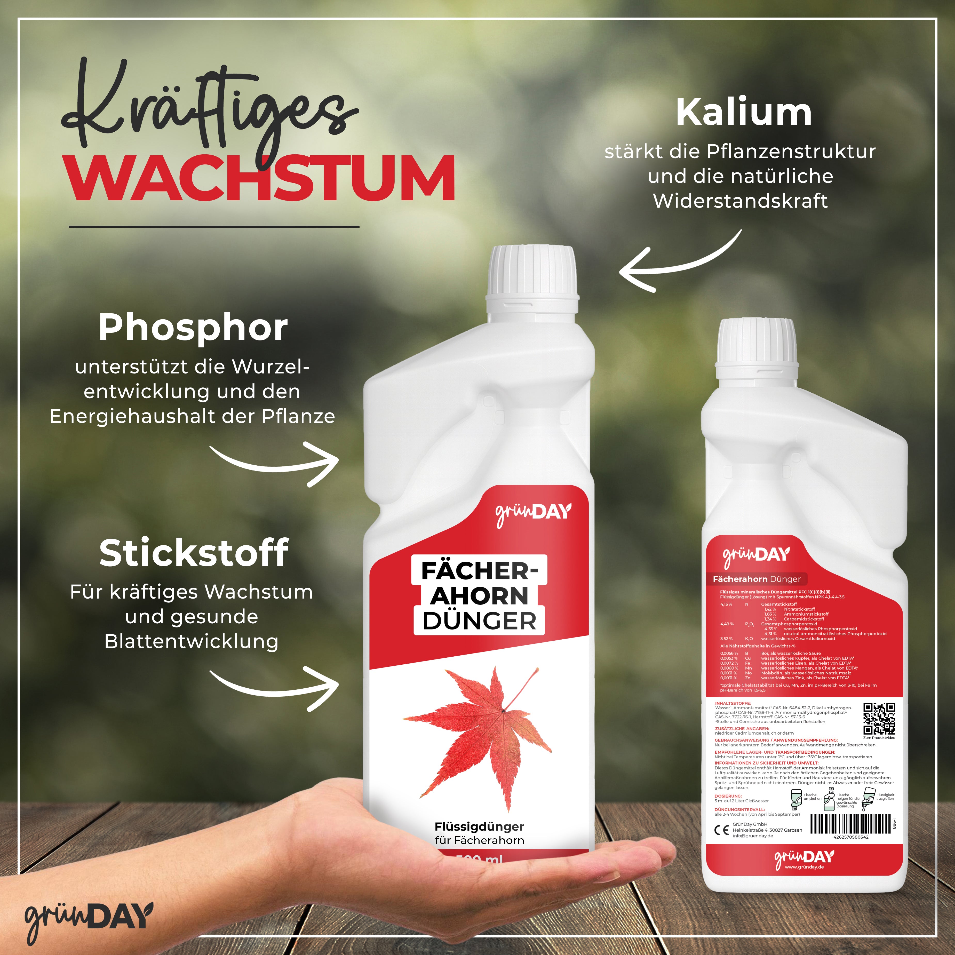 Fächerahorn-Flüssigdünger 500 ml