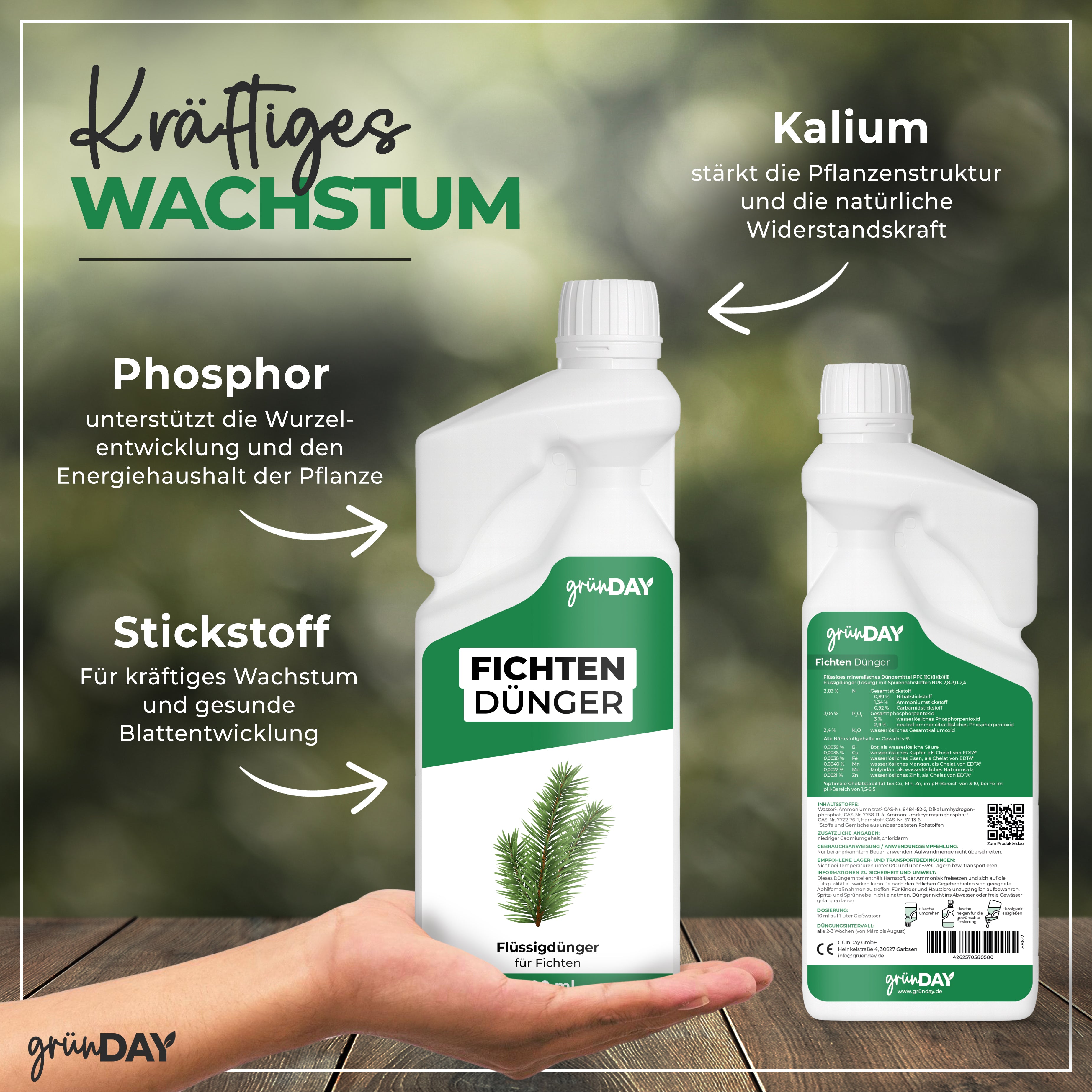 Gründay Fichtendünger – Produktansicht 4