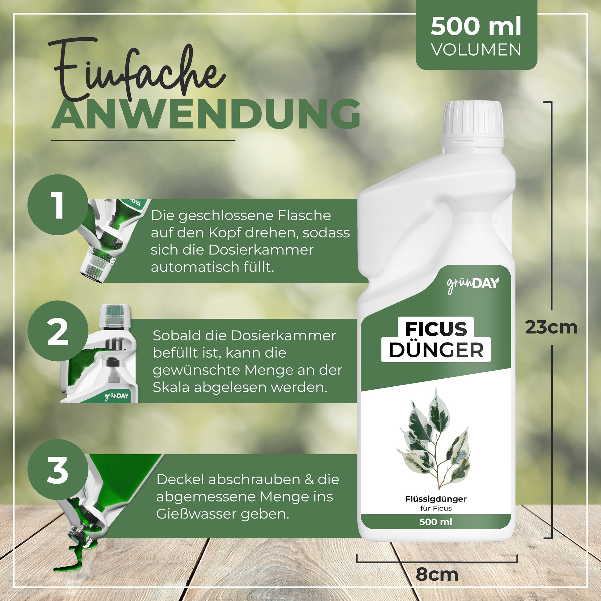 Gründay Ficusdünger – Produktansicht 3