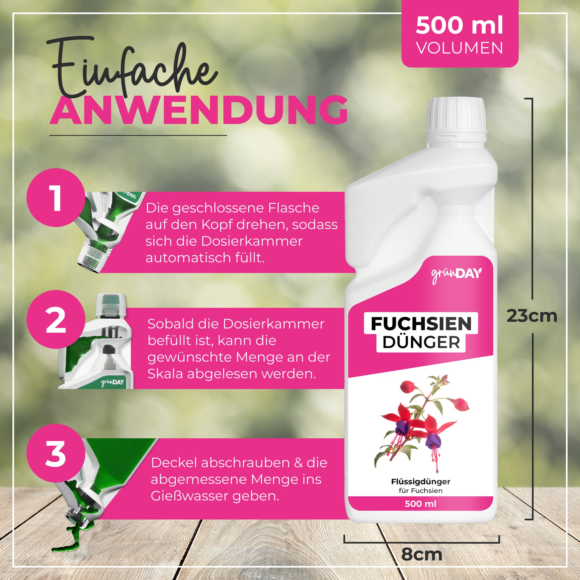 Gründay Fuchsiendünger – Produktansicht 3