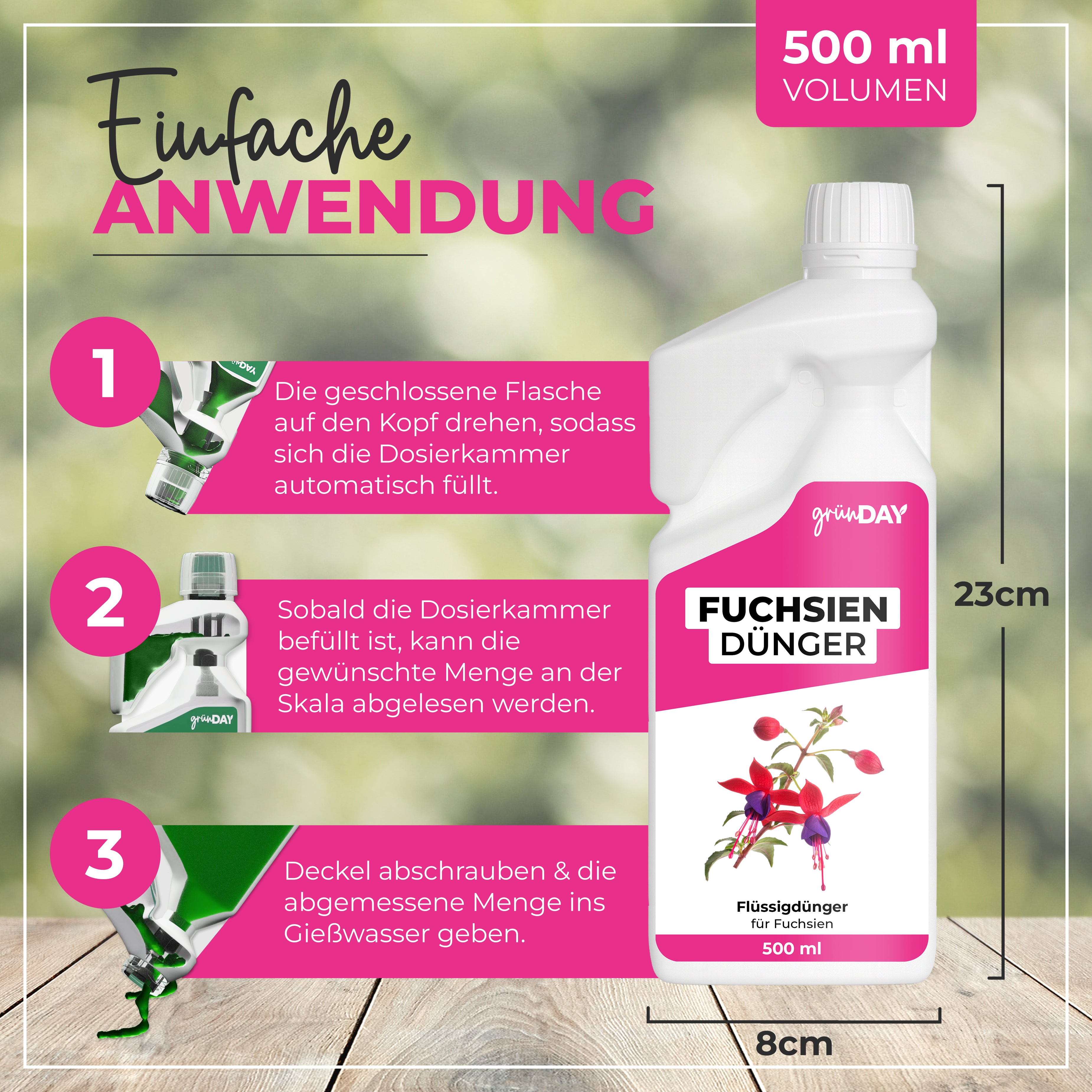 Gründay Fuchsiendünger – Produktansicht 3
