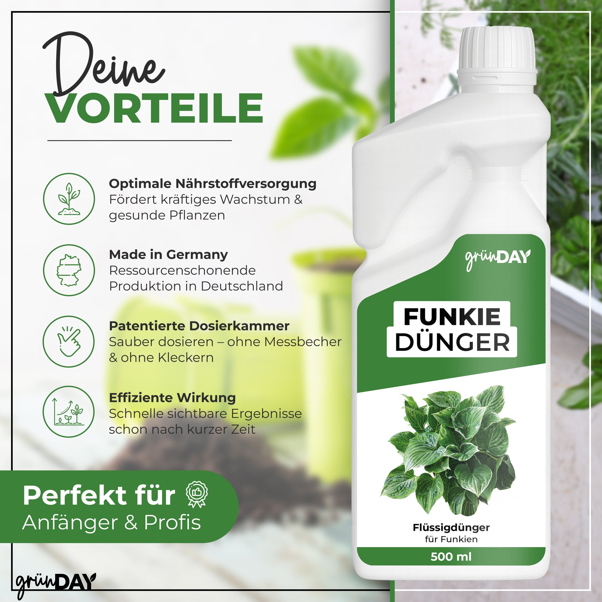 Gründay Funkiedünger – Produktansicht 2
