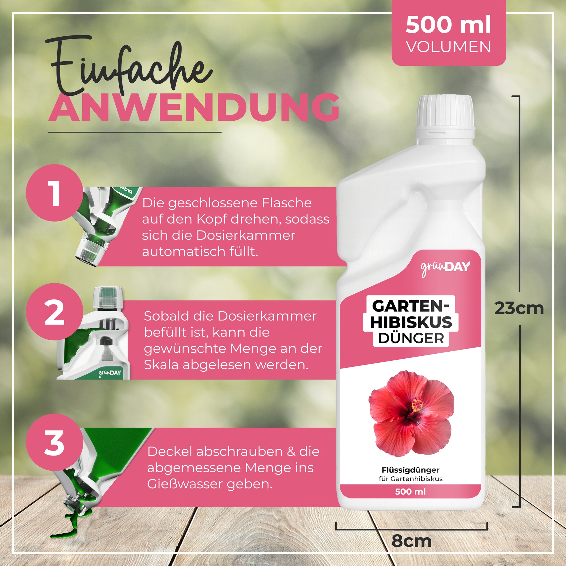 Gründay Gartenhibiskus Dünger – Produktansicht 3