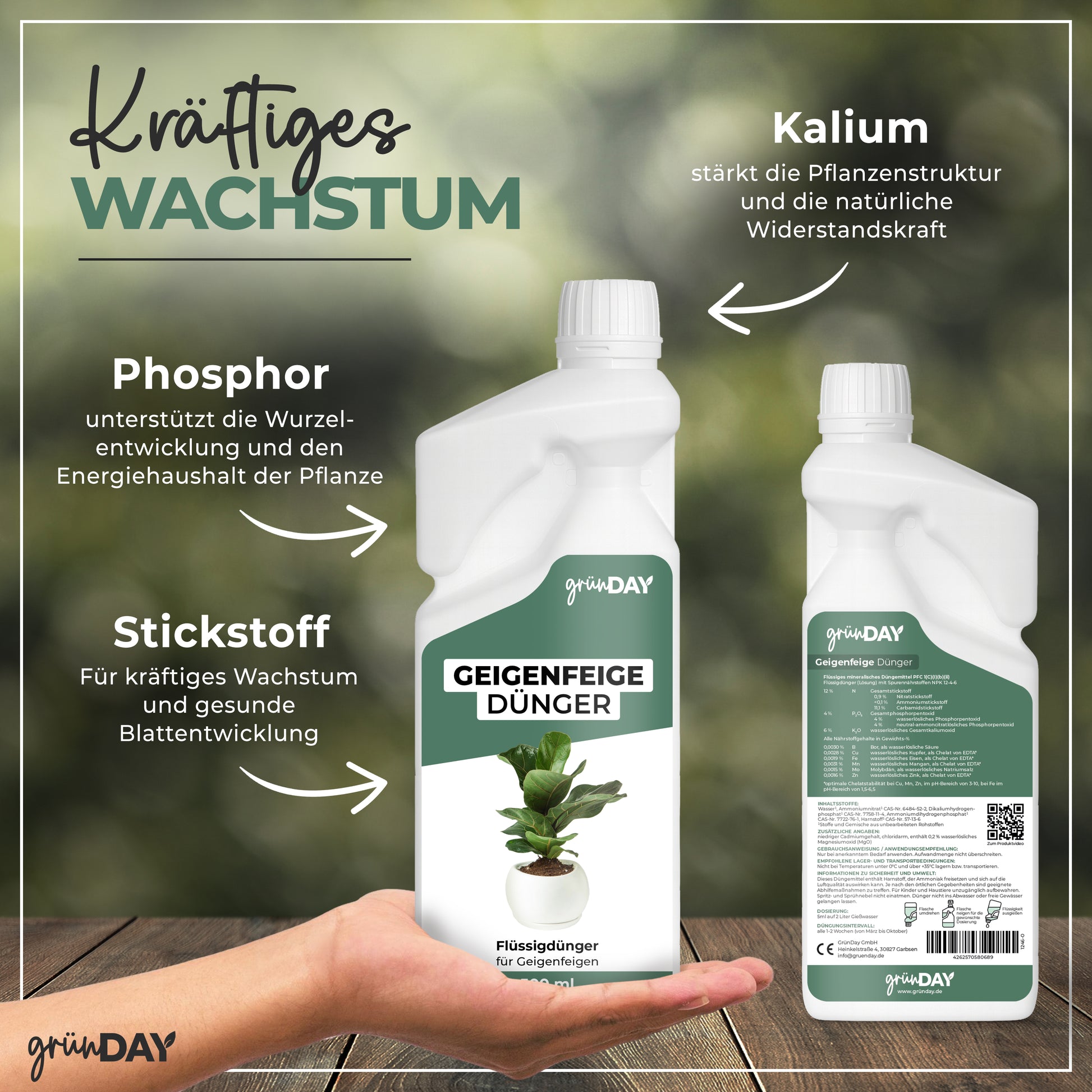 Gründay Geigenfeige Dünger – Produktansicht 4