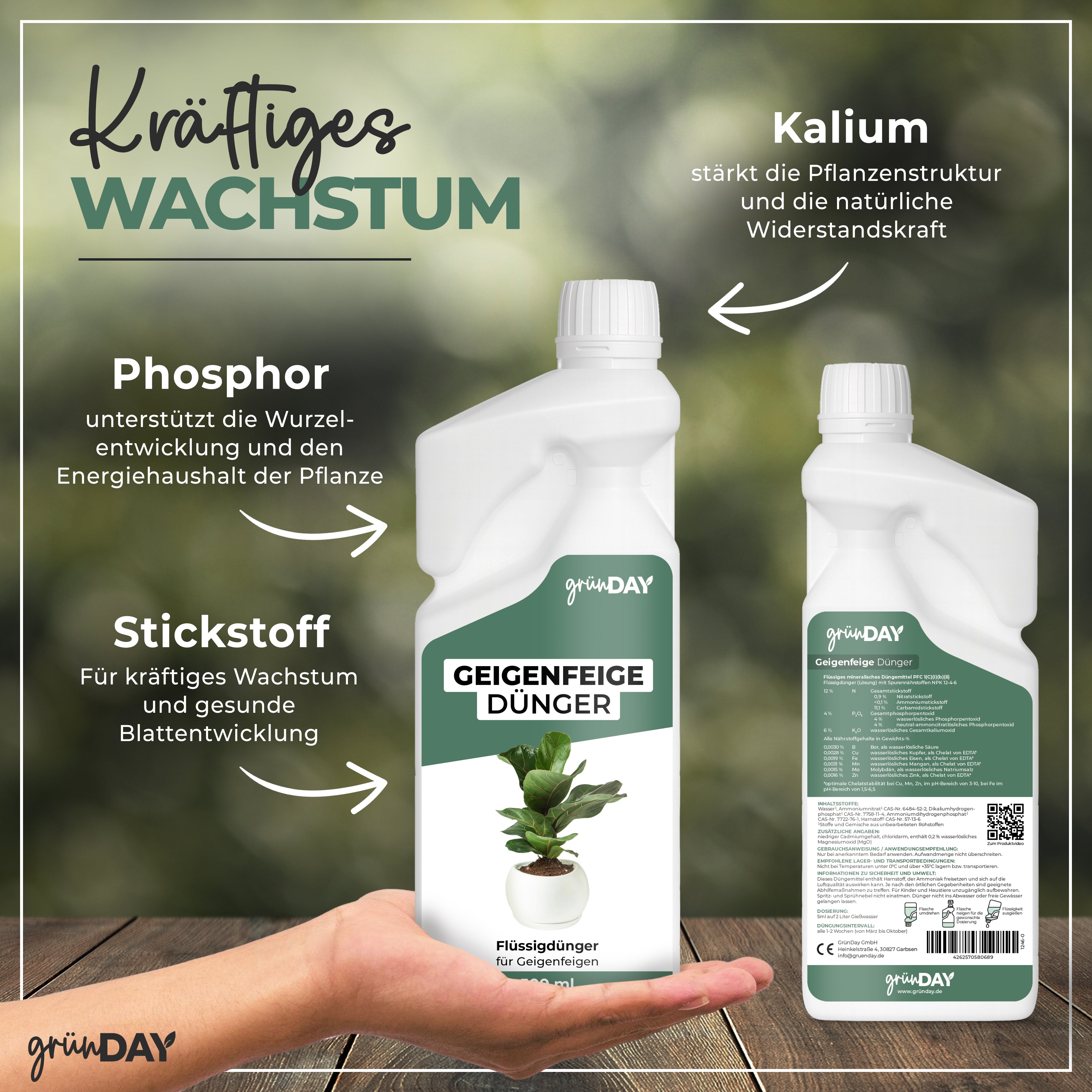 Gründay Geigenfeige Dünger – Produktansicht 4